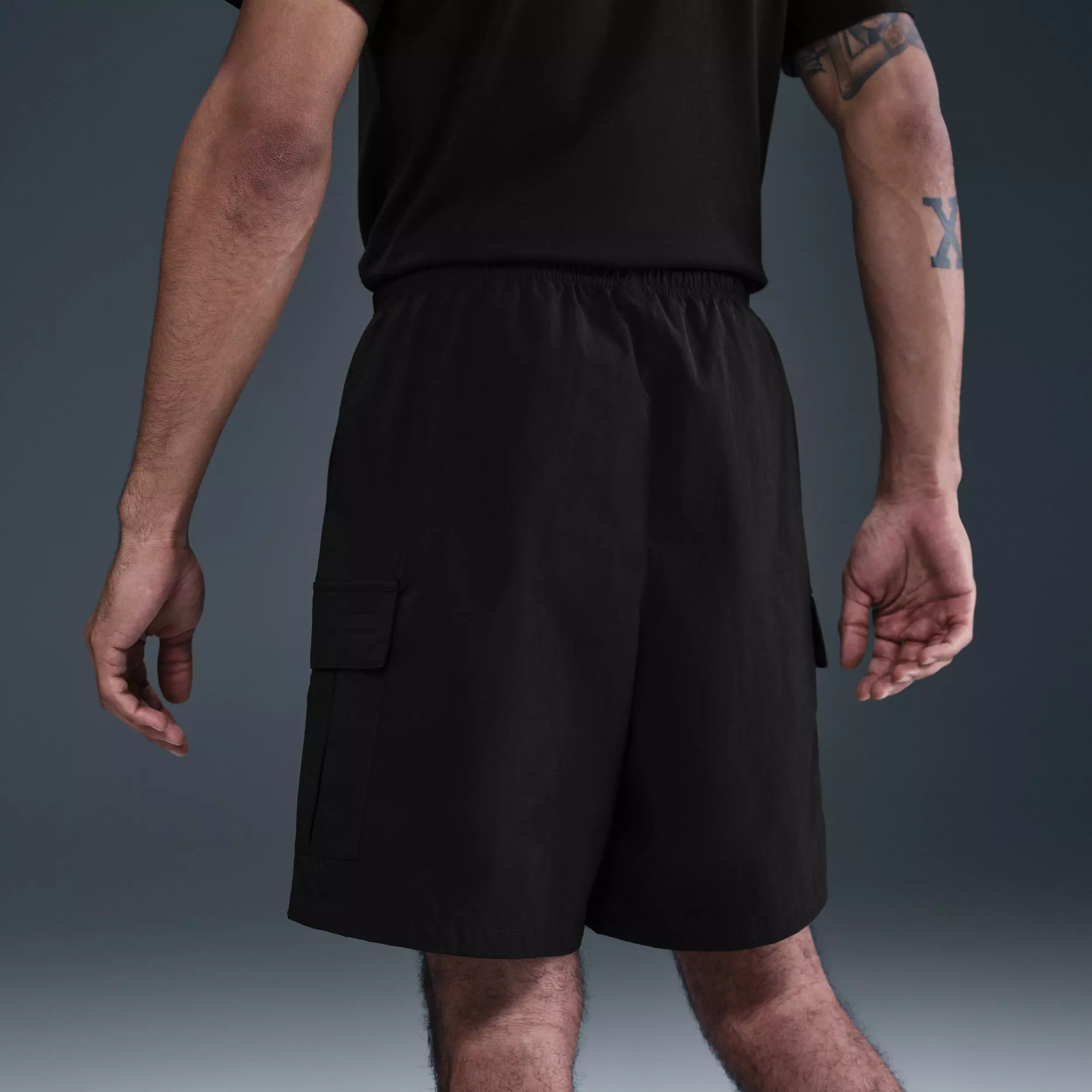 Nike Men's Sportswear Club Utility Shorts - BLACK