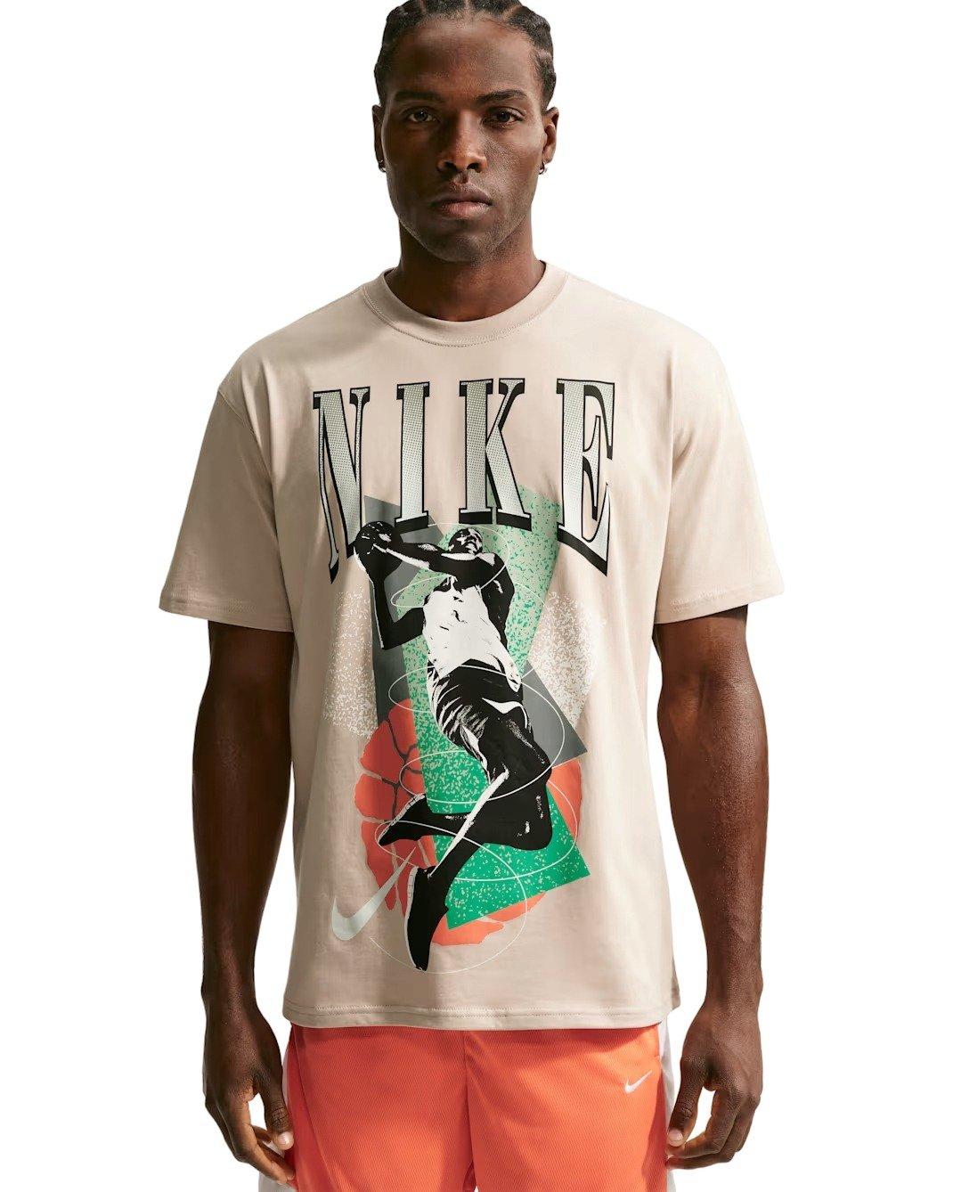 Nike Men's LSE OC Basketball T-Shirt - CREAM Thumbnail View 1