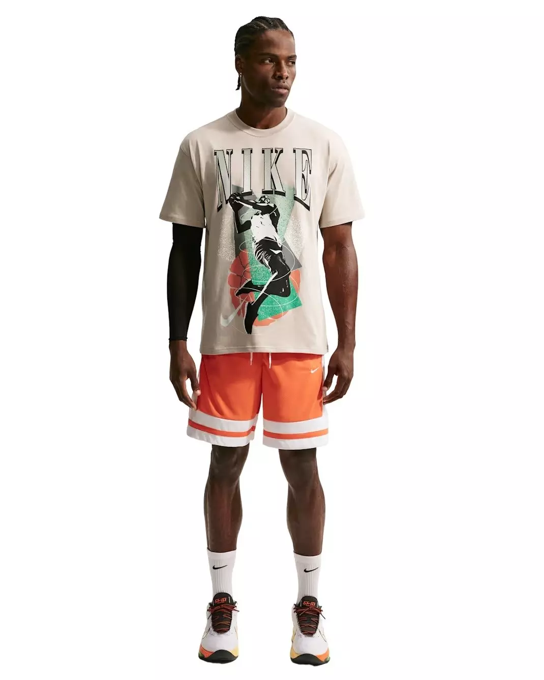 Nike Men's LSE OC Basketball T-Shirt - CREAM