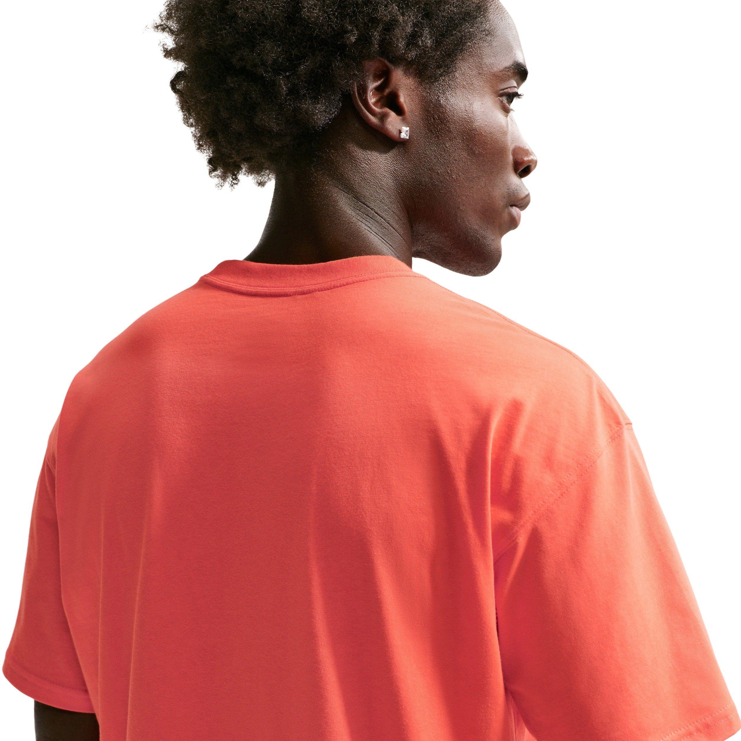 Nike Men's LSE OC Basketball T-Shirt - ORANGE Thumbnail View 2