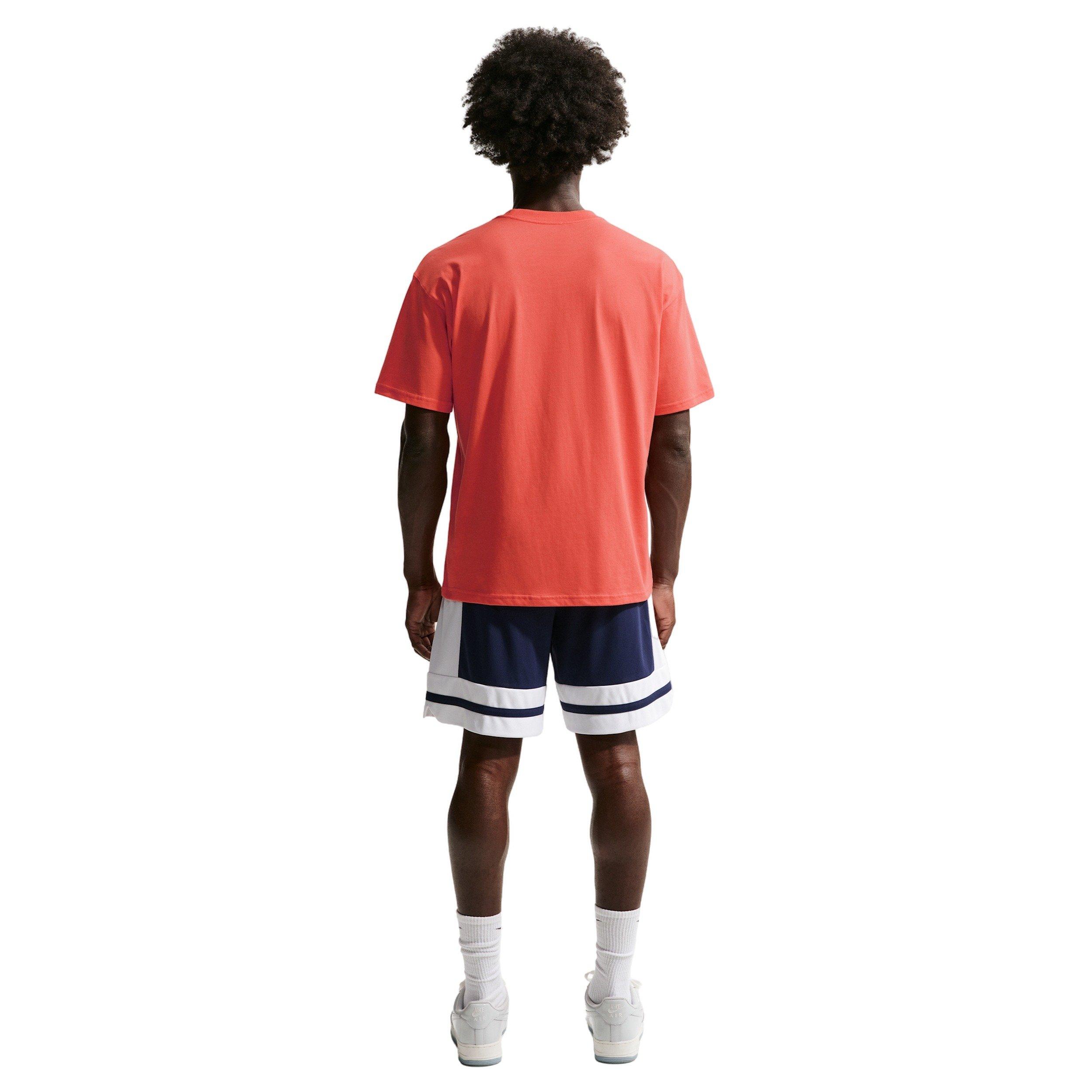 Nike Men's LSE OC Basketball T-Shirt - ORANGE Thumbnail View 5