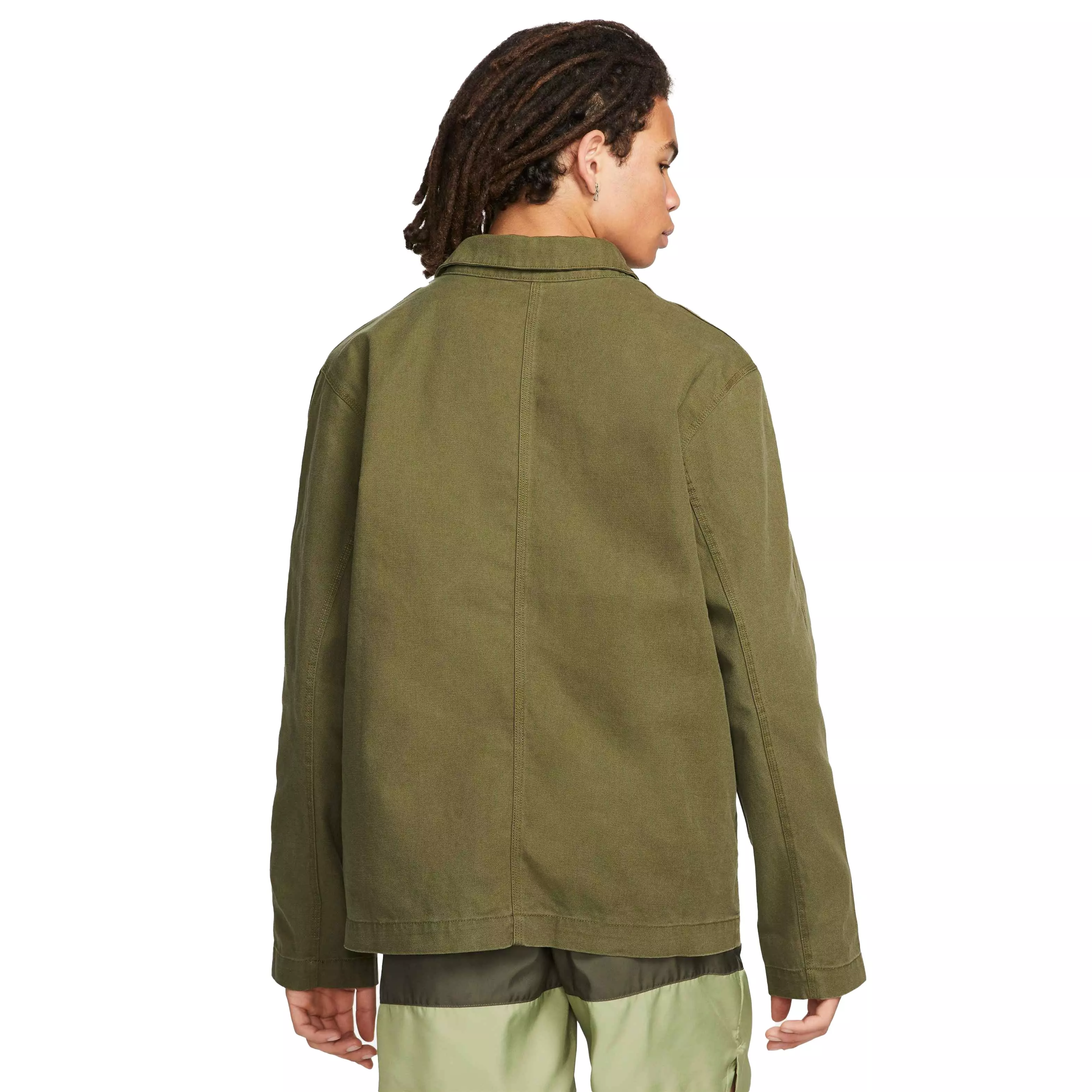 Nike Men's Nike Life Collection Unlined Chore Coat Jacket - GREEN