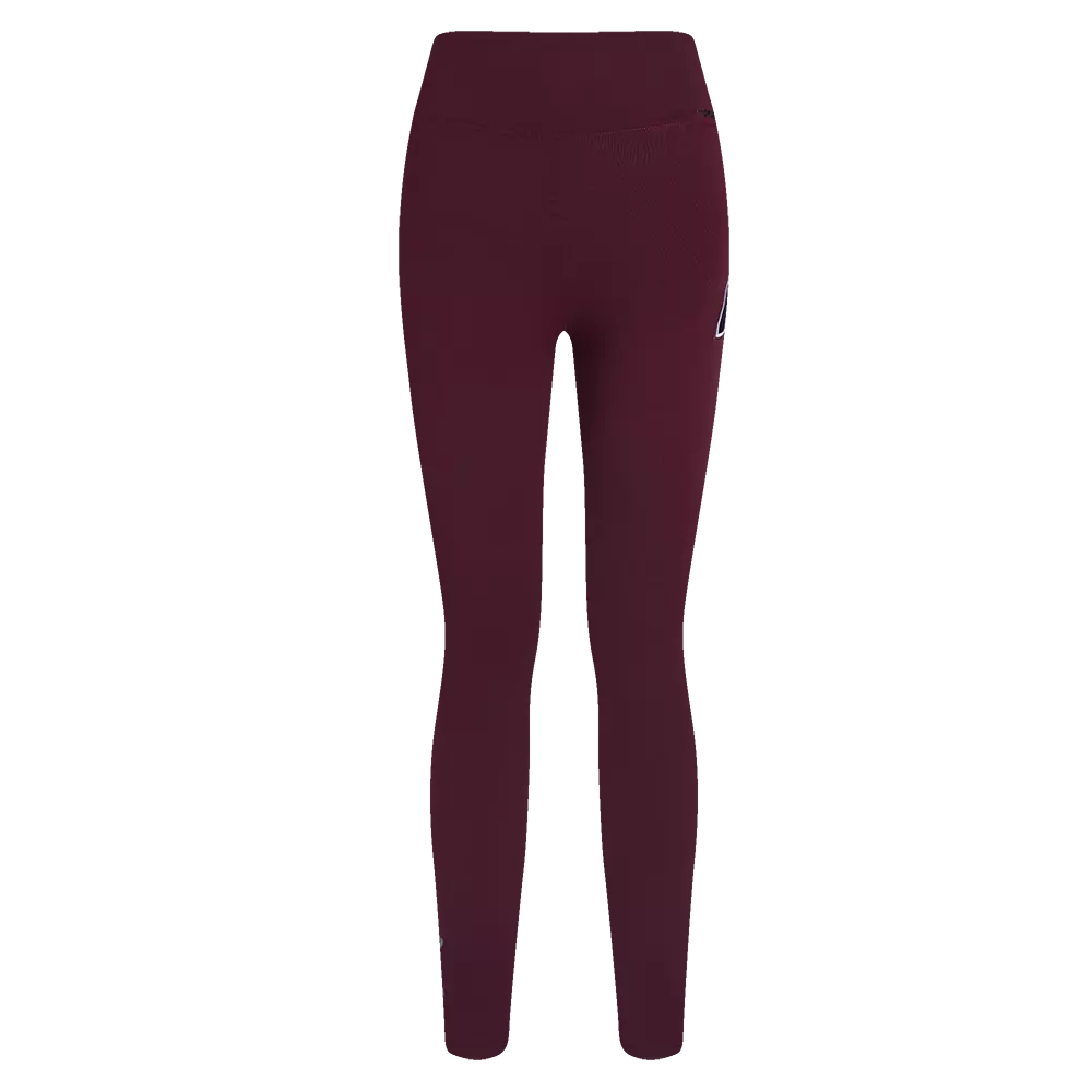 Pro Standard Women's MLB Philadelphia Phillies Retro Mashup Jersey Leggings -Wine - WINE