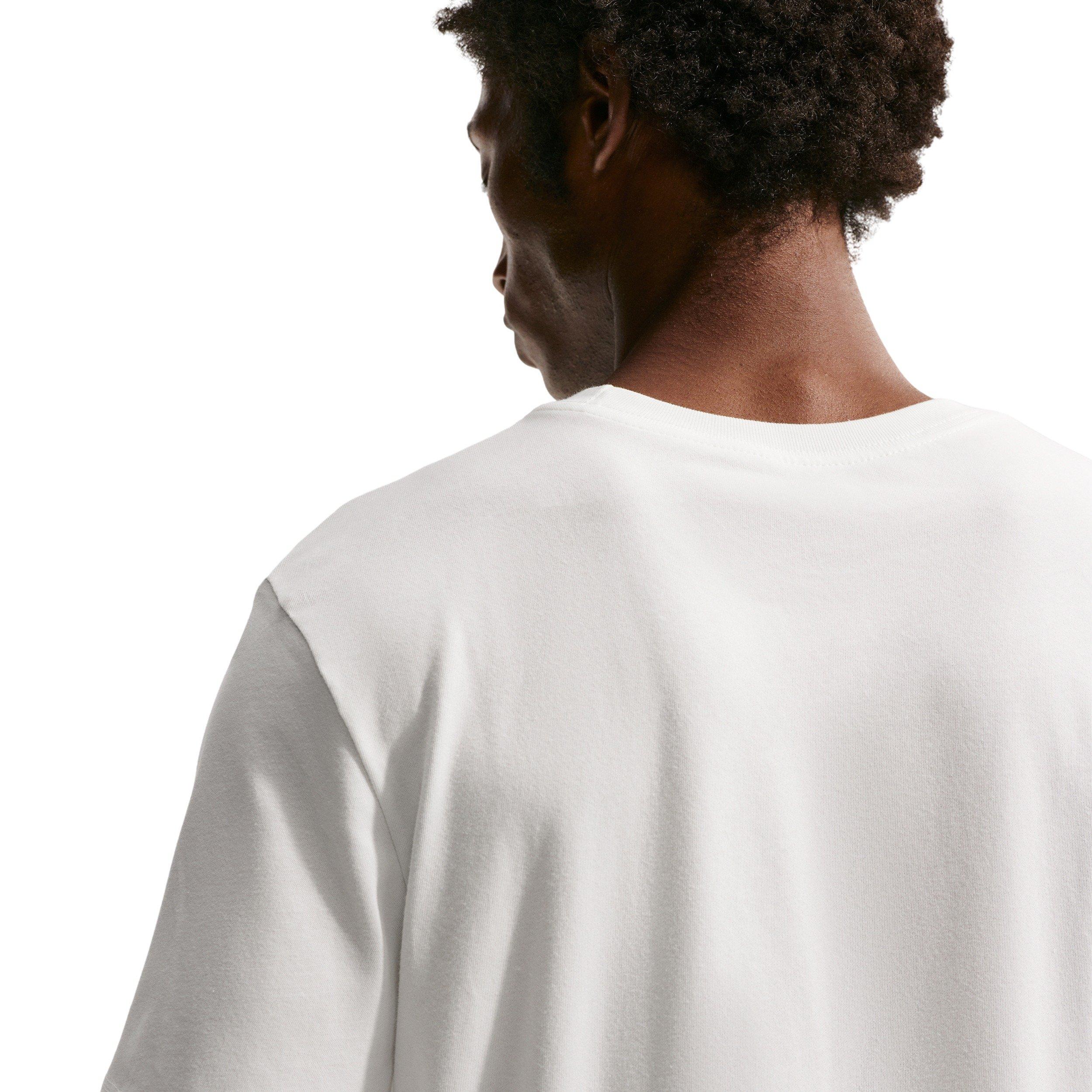 Nike Men's Dri-FIT Standard IYKYK Running T-Shirt - WHITE Thumbnail View 2