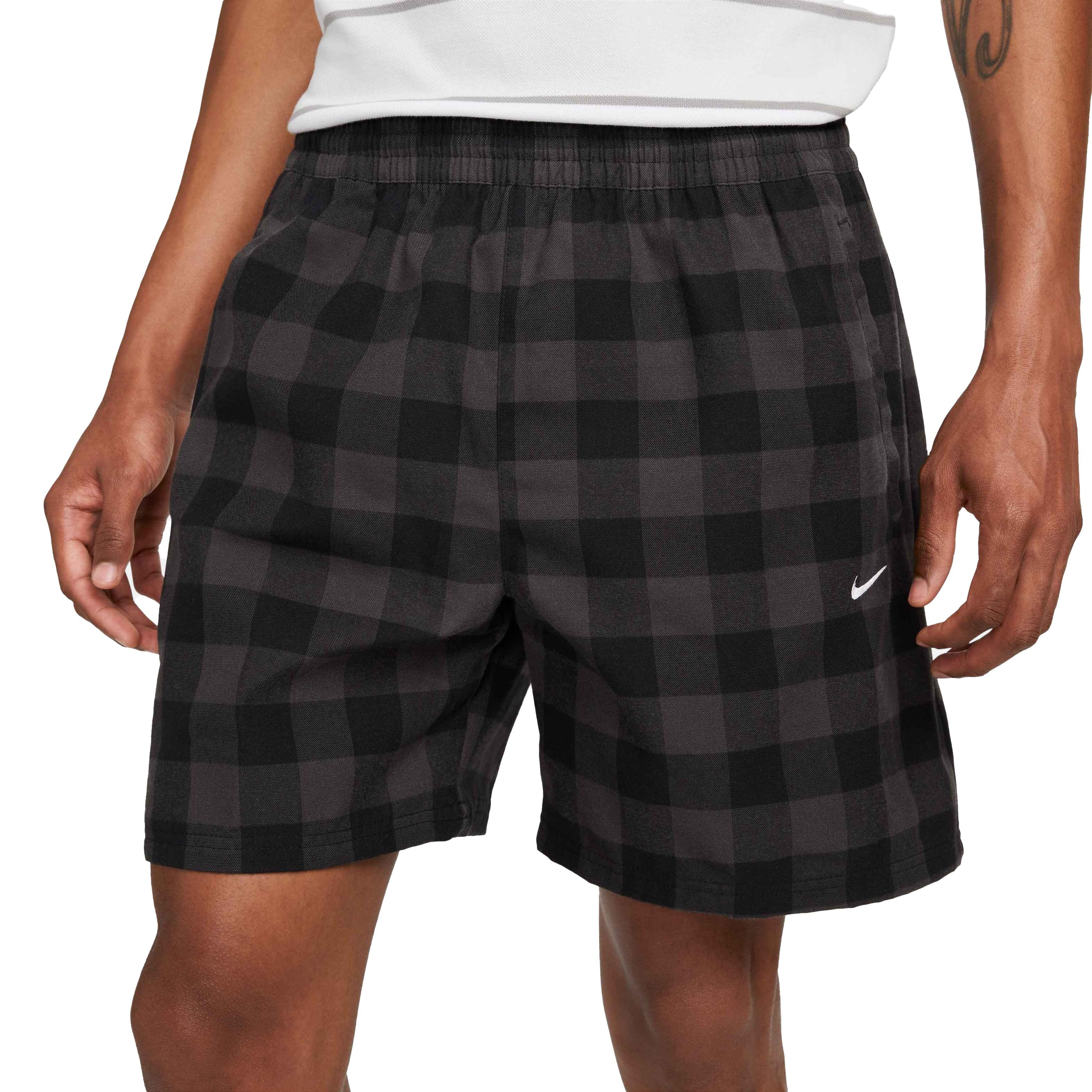 Nike cheap plaid shorts