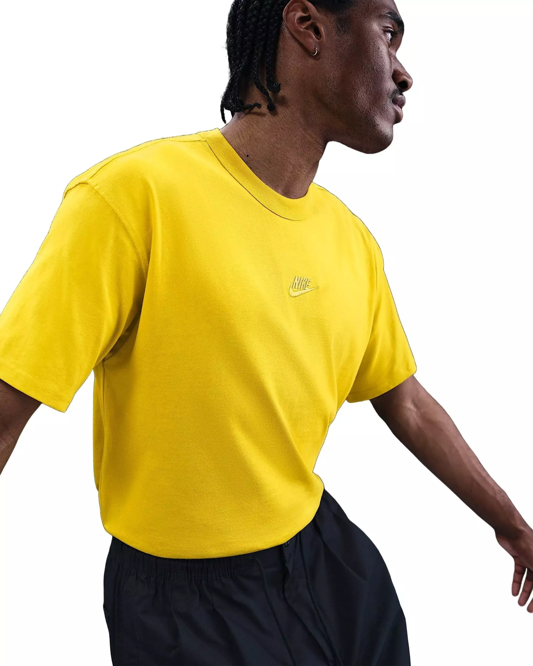 Nike Men's Sportswear Premium Essentials T-Shirt - YELLOW