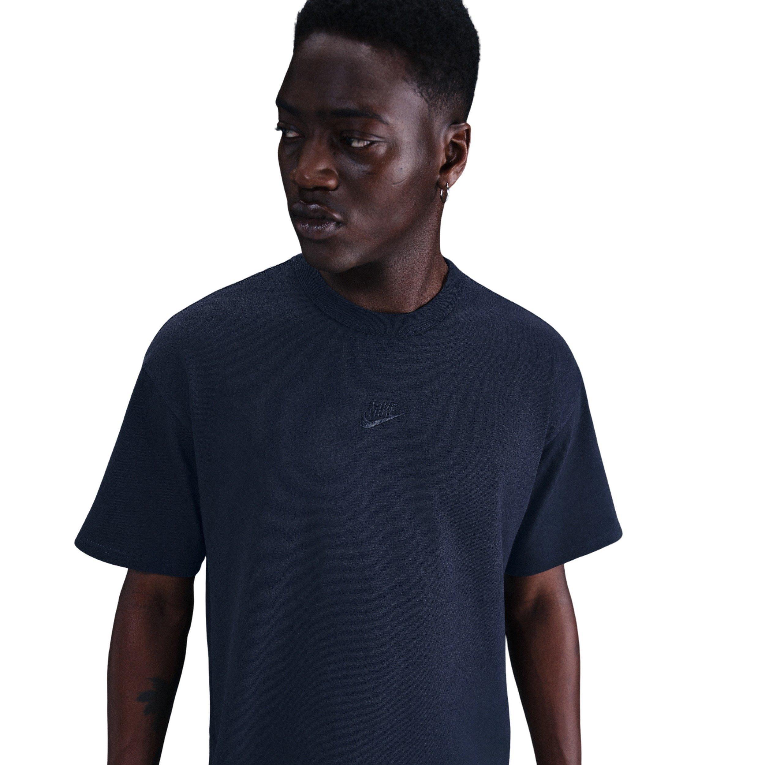 Nike Men's Sportswear Premium Essentials Loose Fit T-Shirt - BLUE Thumbnail View 1