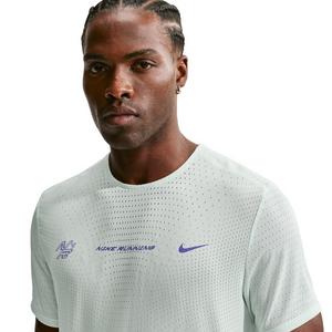 Nike Men's AeroSwift Dri-FIT ADV Short-Sleeve Running Top - Green