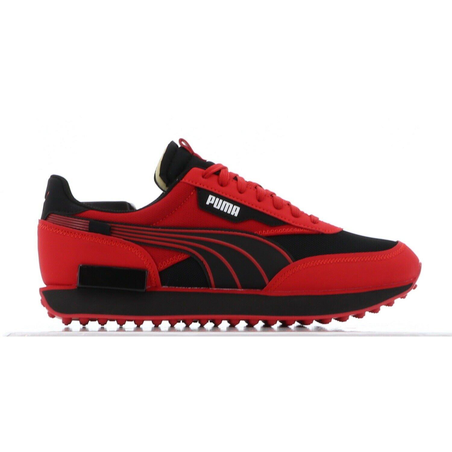 Puma Future Rider Ripper Red Black Grade School Boys Shoes Hibbett City Gear