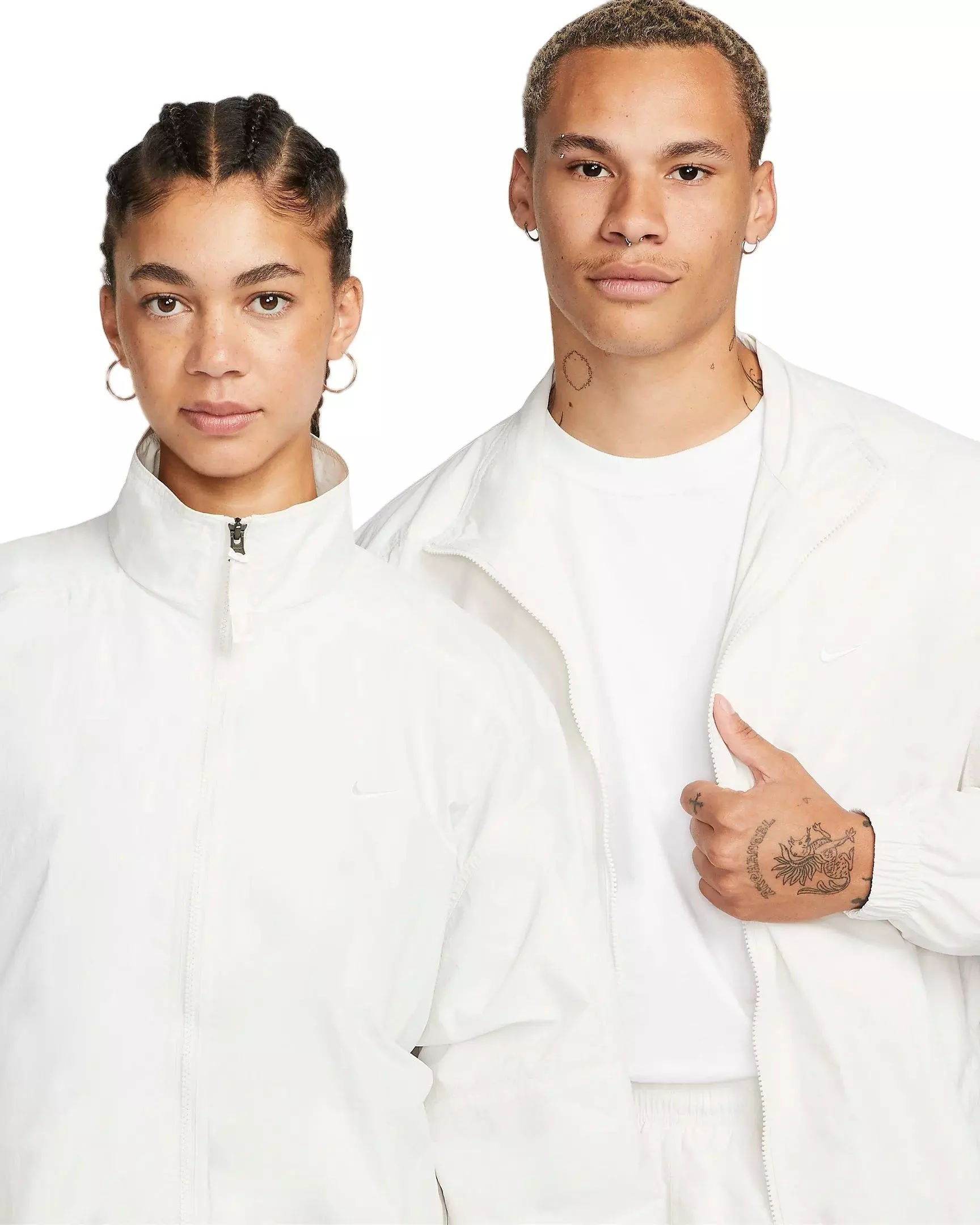 Nike Men's Sportswear Solo Swoosh Track Jacket - PHANTOM