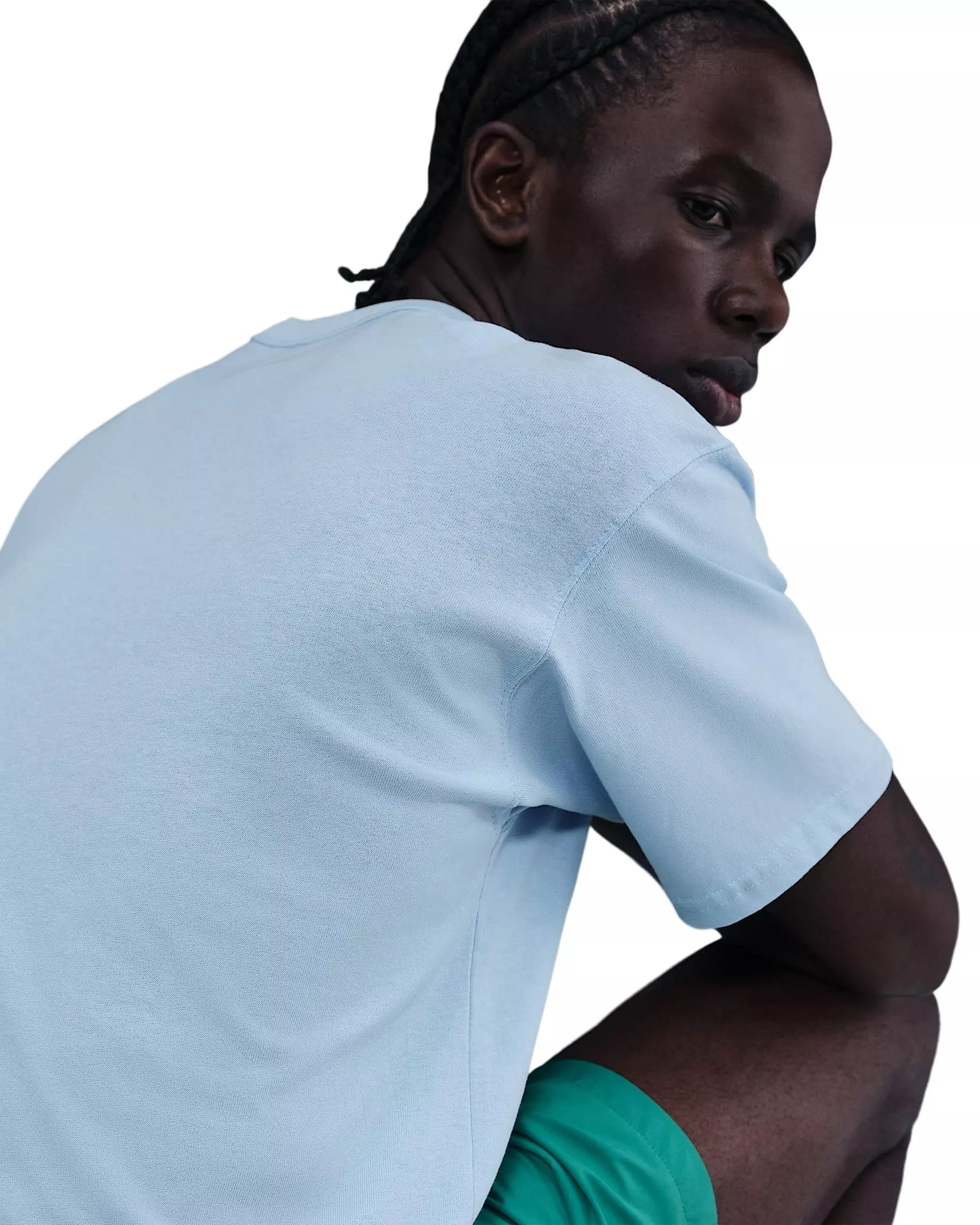 Nike Men's Sportswear Premium Essentials Pocket T-Shirt -Blue - BLUE