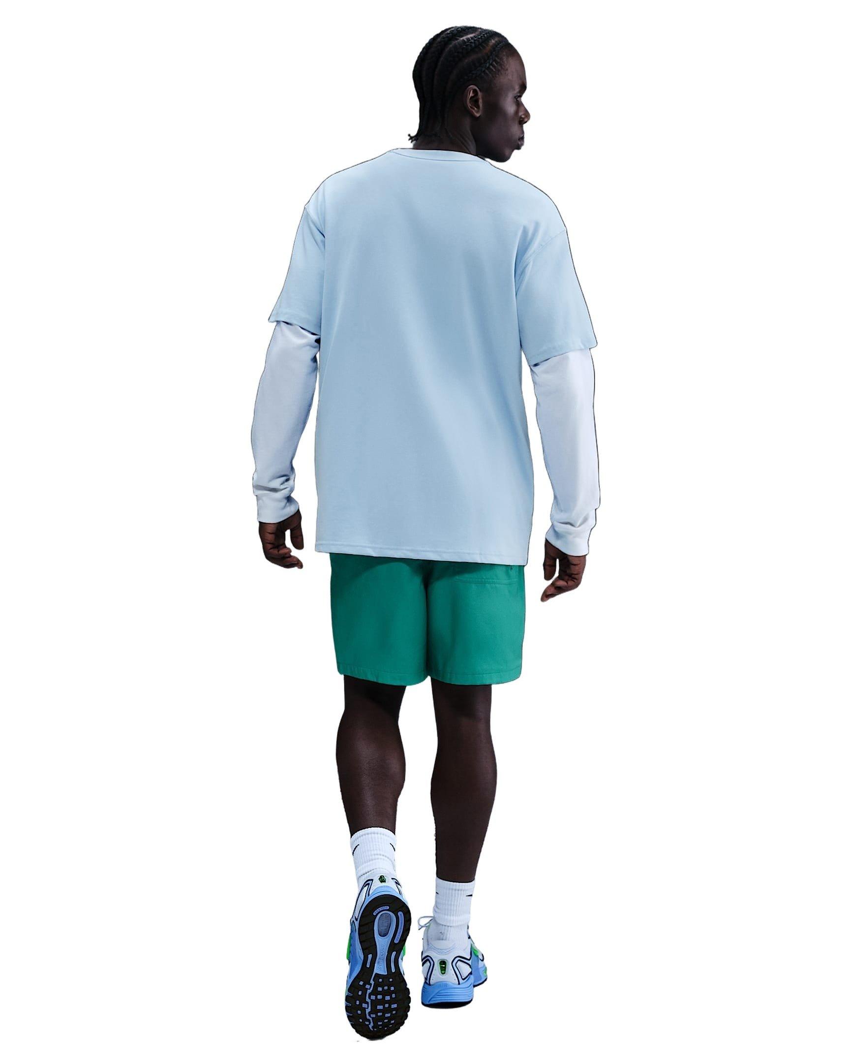 Nike Men's Sportswear Premium Essentials Pocket T-Shirt -Blue - BLUE Thumbnail View 5