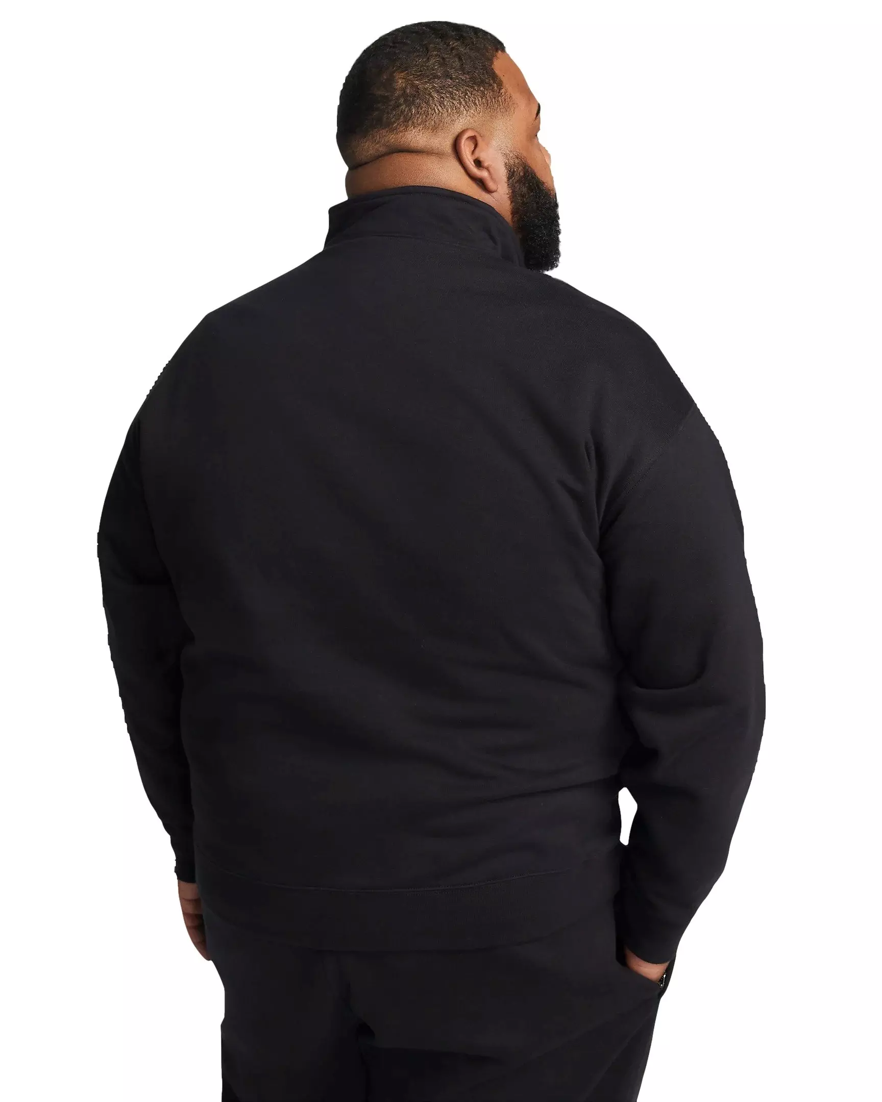 Nike Men's Solo Swoosh 1/4-Zip Top - BLACK