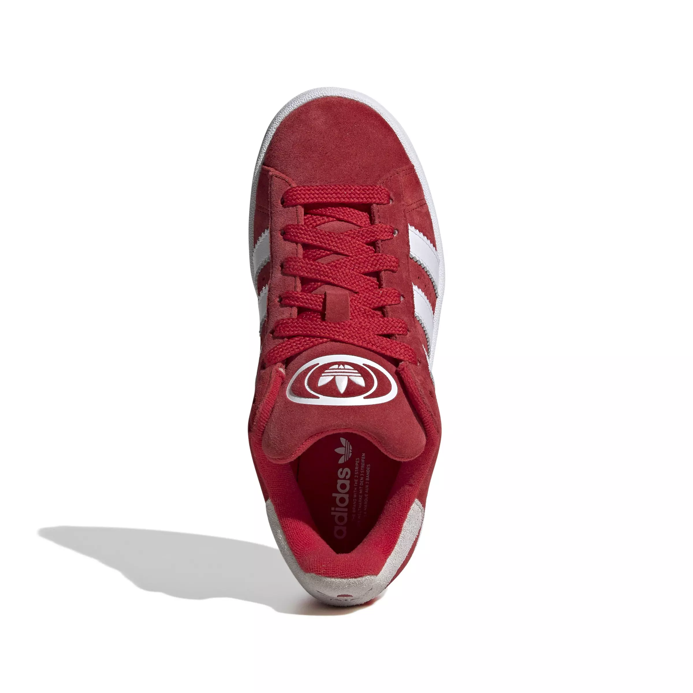 adidas Originals Campus 00s "Better Scarlet/Ftwr White/Better Scarlet" Grade School Boys' Shoe - SCARLET/WHITE/SCARLET