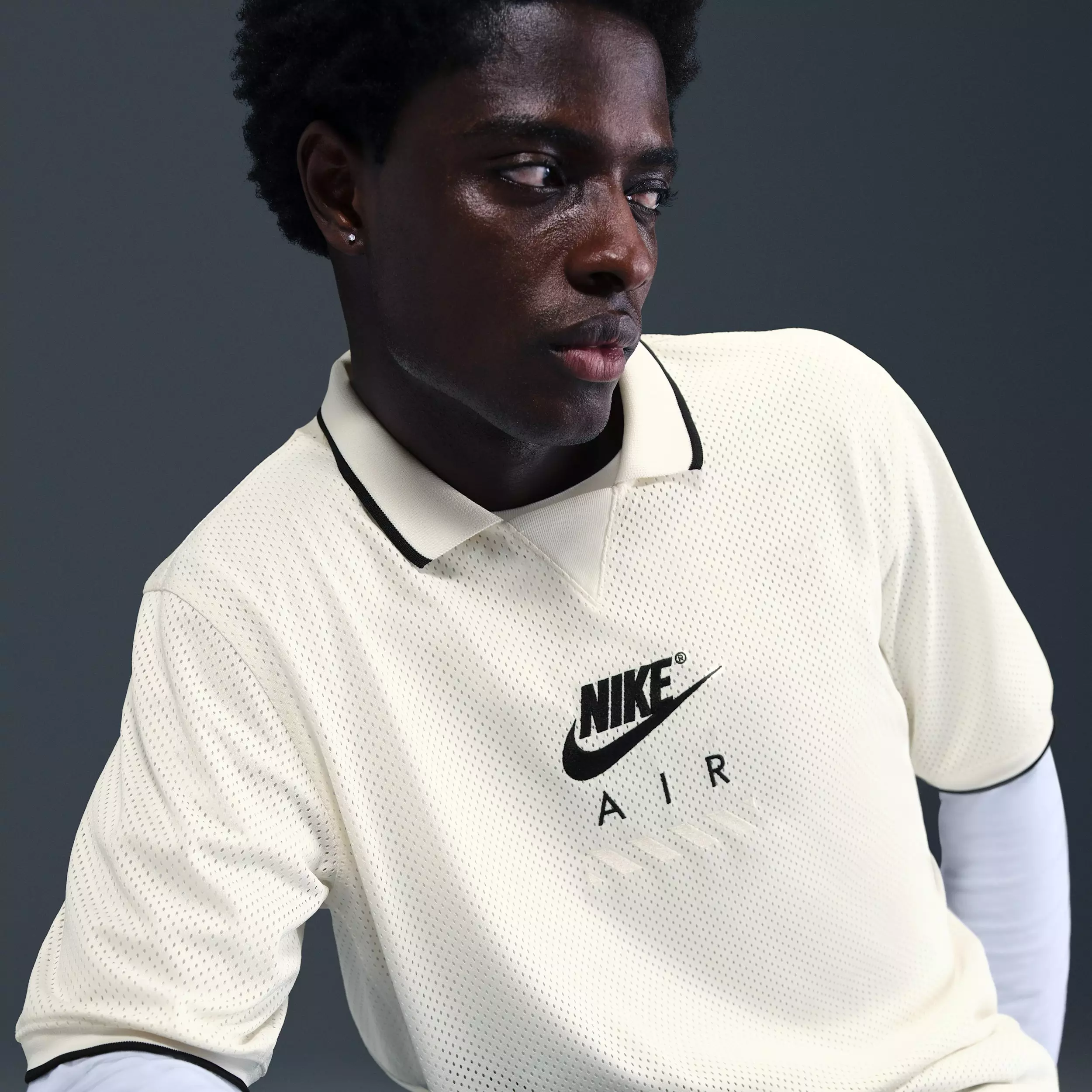 Nike Air Men's Soccer Jersey - WHITE