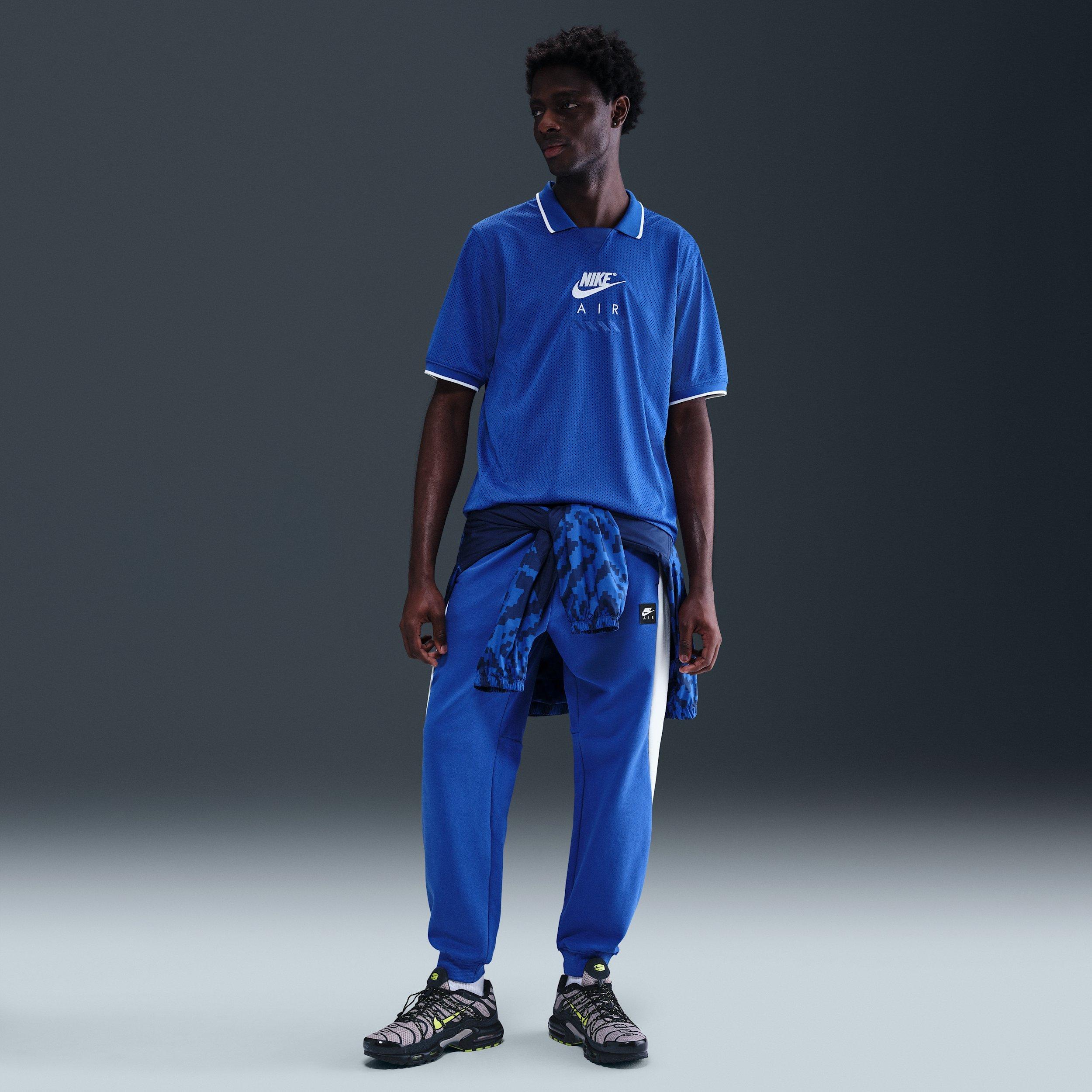 Nike Air Men's Soccer Jersey - BLUE Thumbnail View 4
