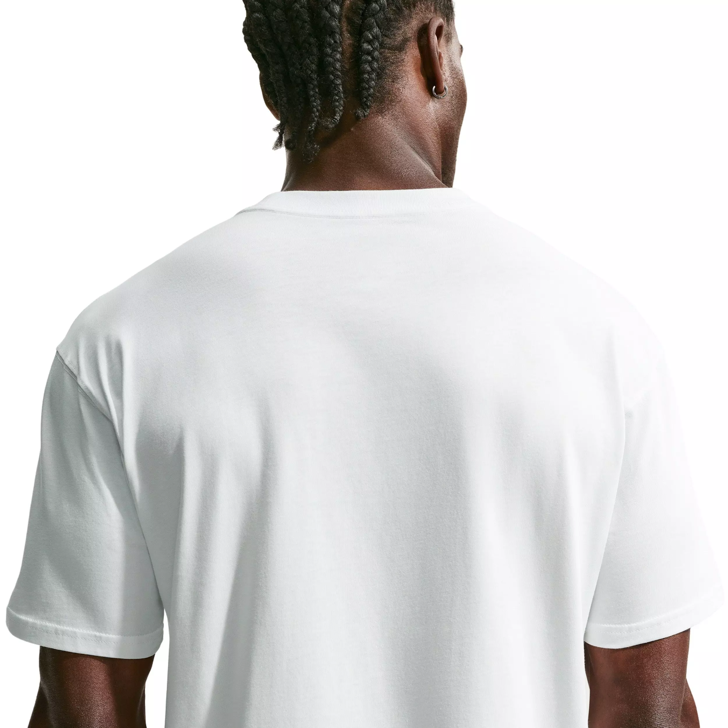 Nike Men's M90 OC2 Loose Basketball T-Shirt - White - WHITE