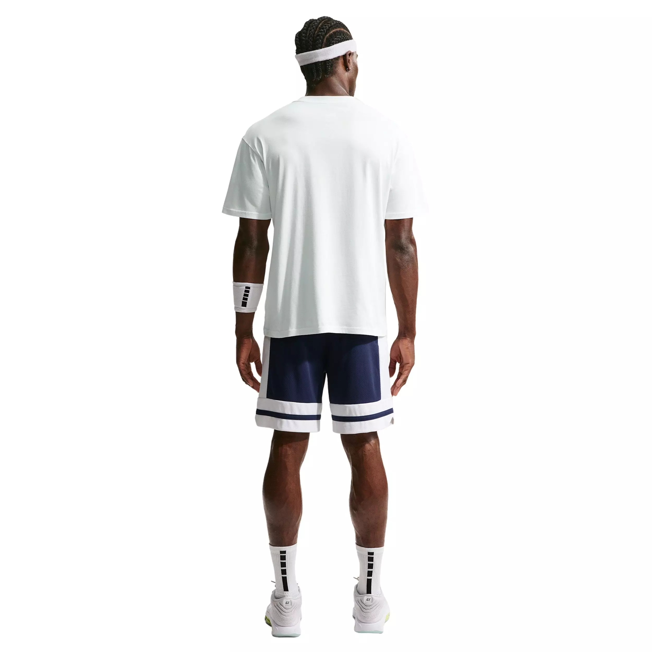 Nike Men's M90 OC2 Loose Basketball T-Shirt - White - WHITE