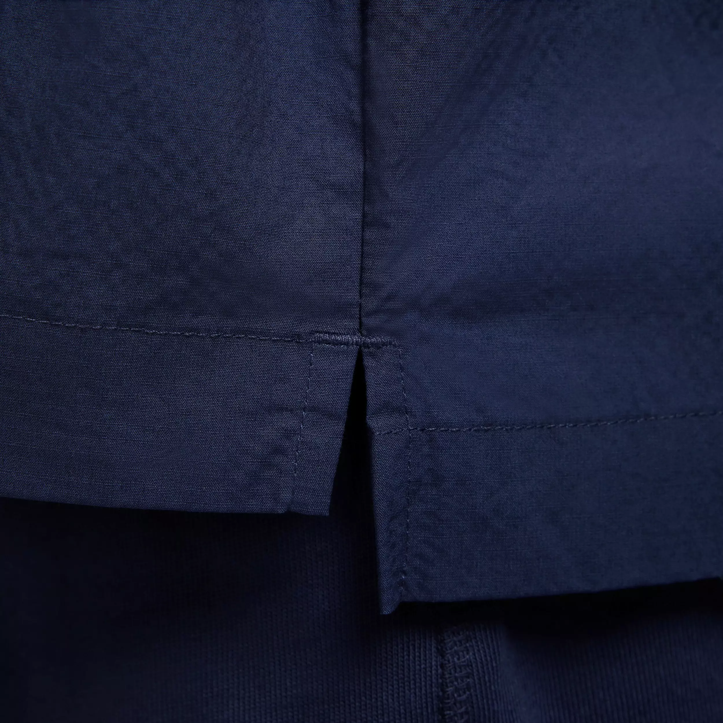 Nike Men's Club Short-Sleeve Button-Down Shirt -Blue - BLUE