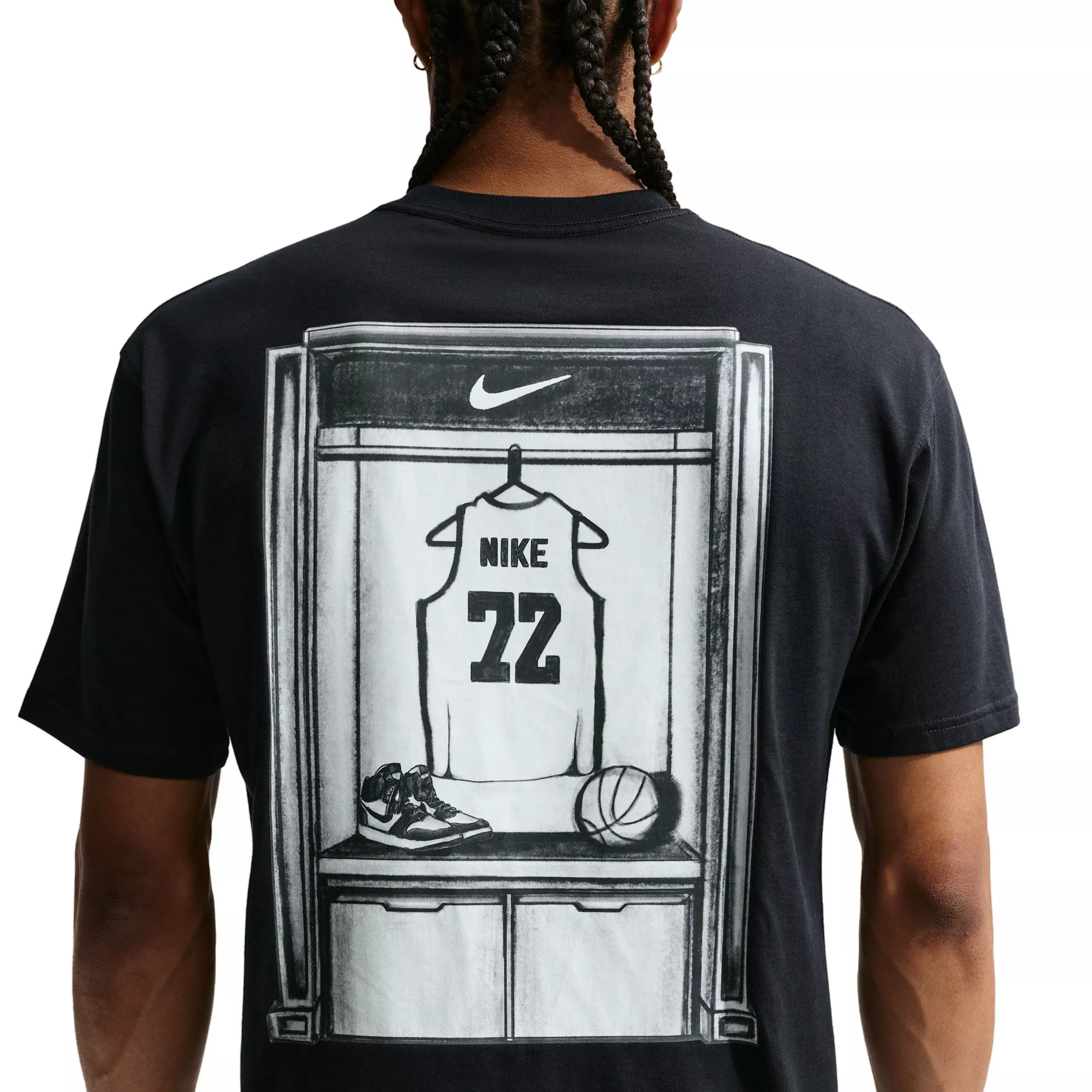 Nike Men's LSE OC Locker Basketball T-Shirt - BLACK