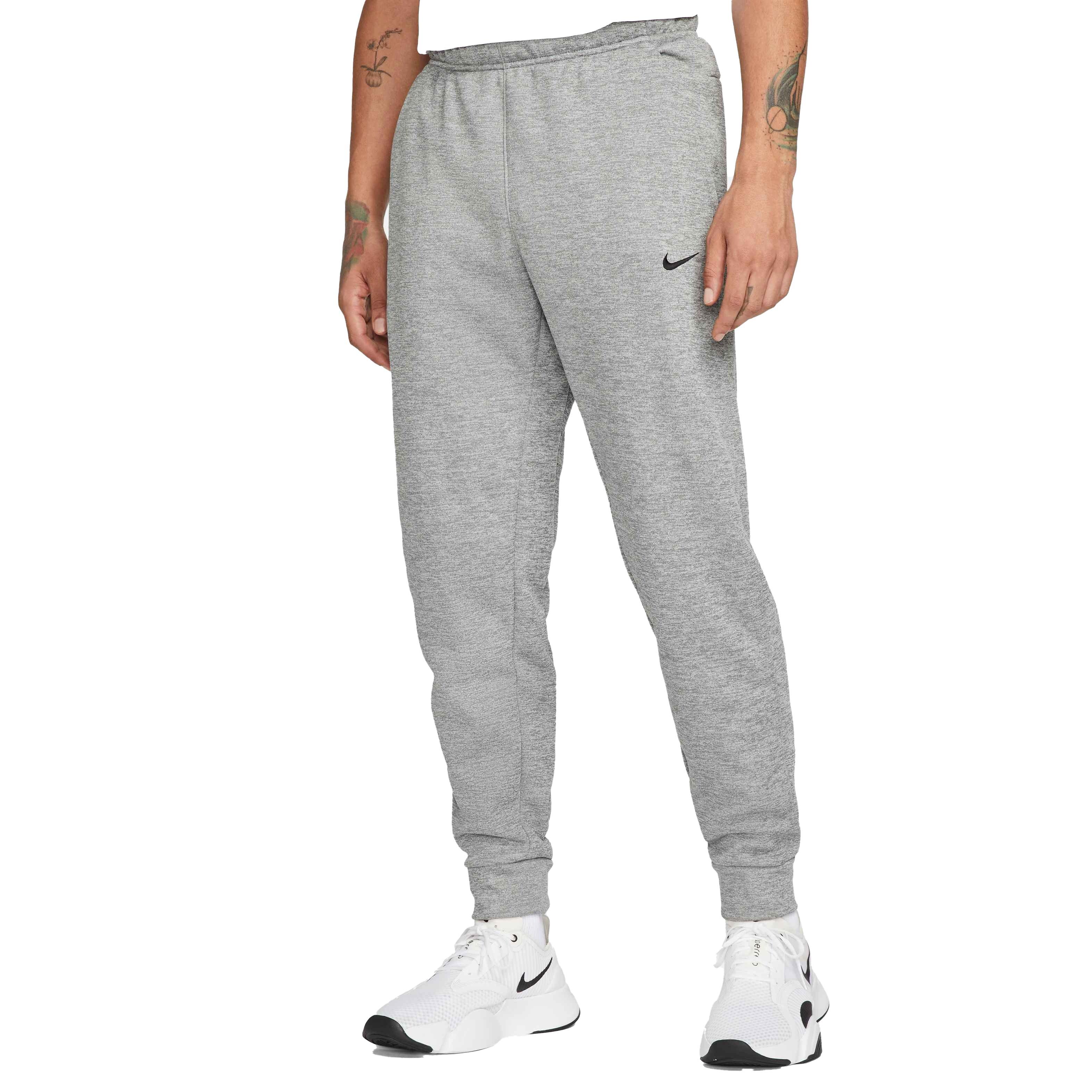 Nike Men's Therma-Fit Tapered Training Pants - GREY Thumbnail View 1