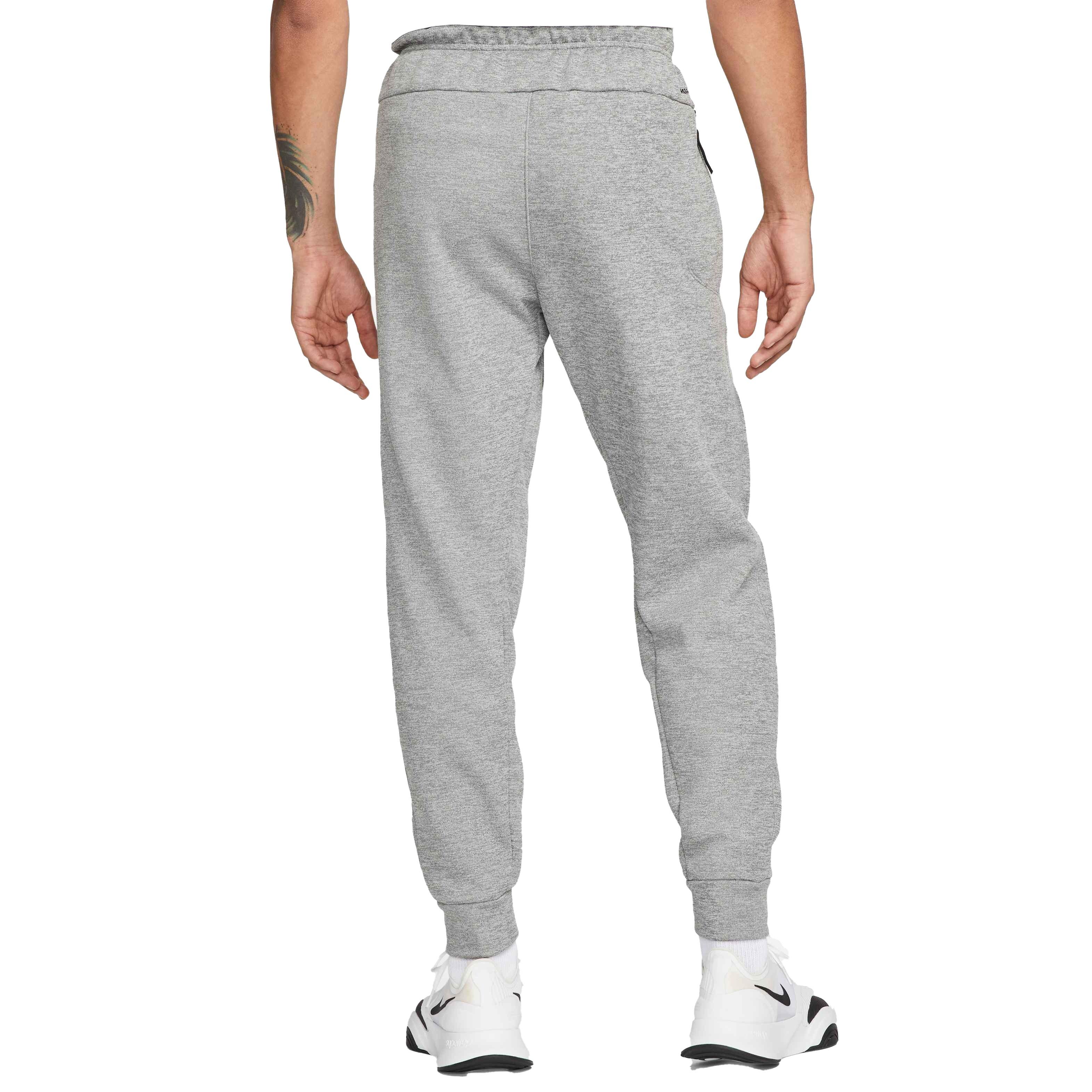 Nike Men's Therma-Fit Tapered Training Pants - GREY Thumbnail View 2