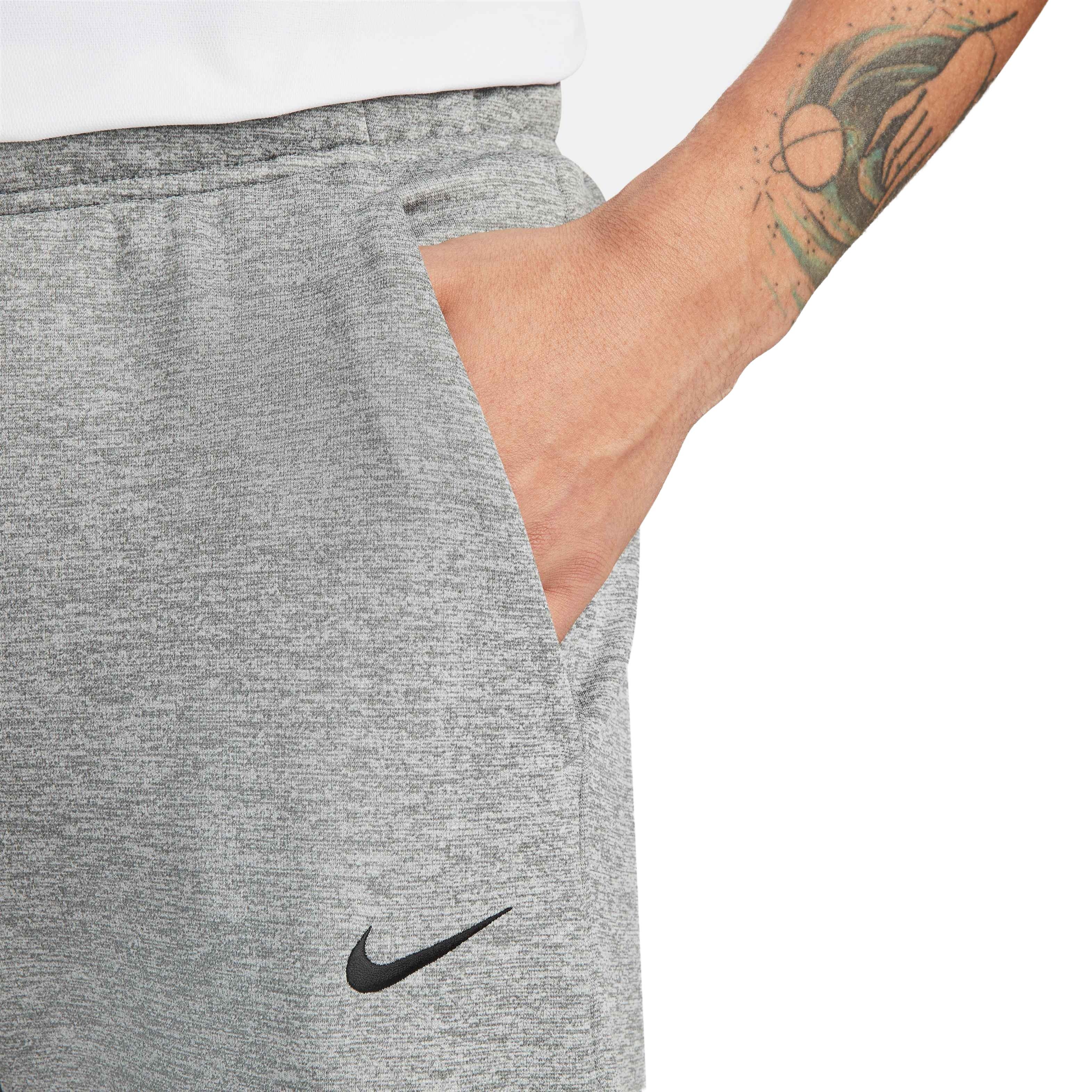 Nike Men's Therma-Fit Tapered Training Pants - GREY Thumbnail View 3