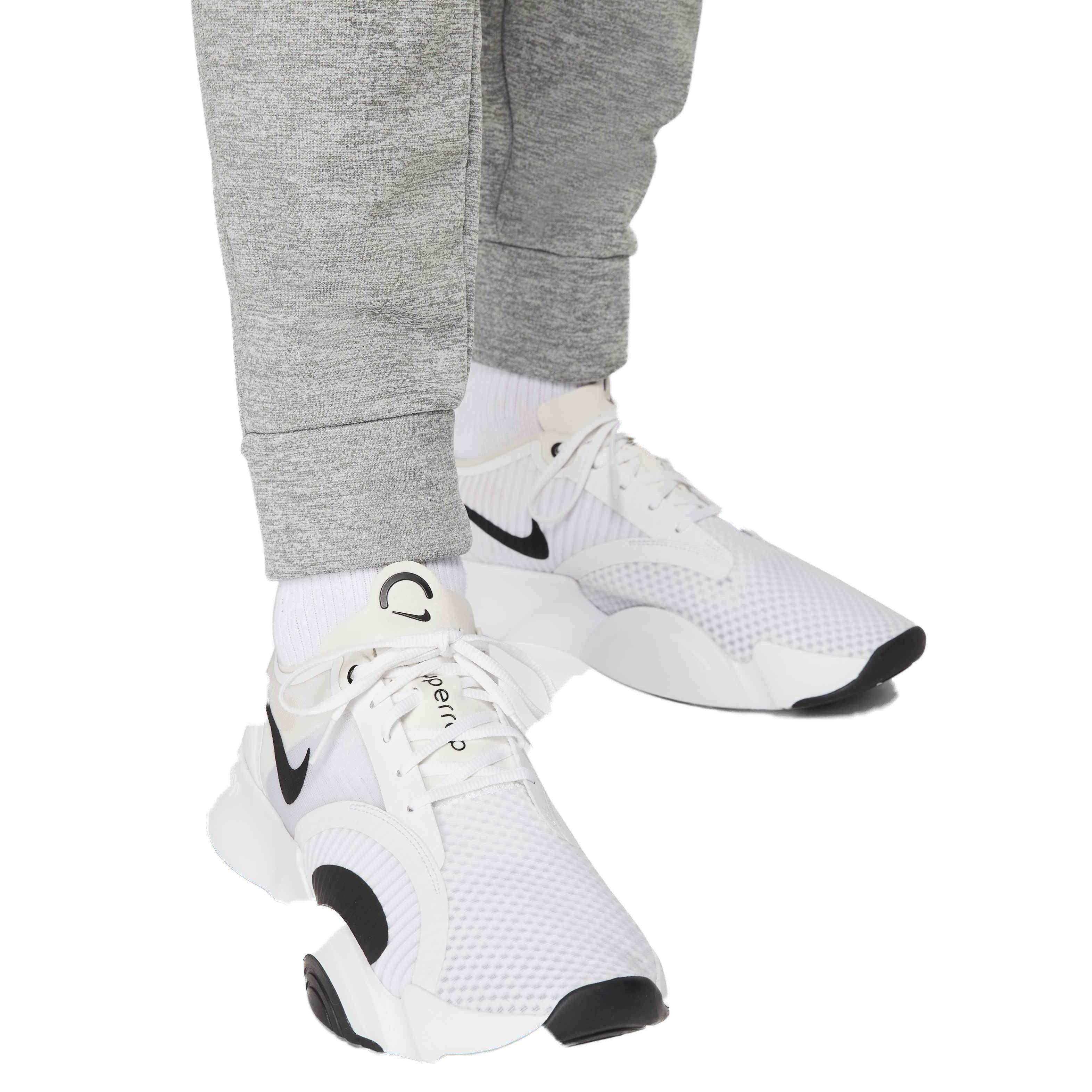 Nike Men's Therma-Fit Tapered Training Pants - GREY Thumbnail View 6