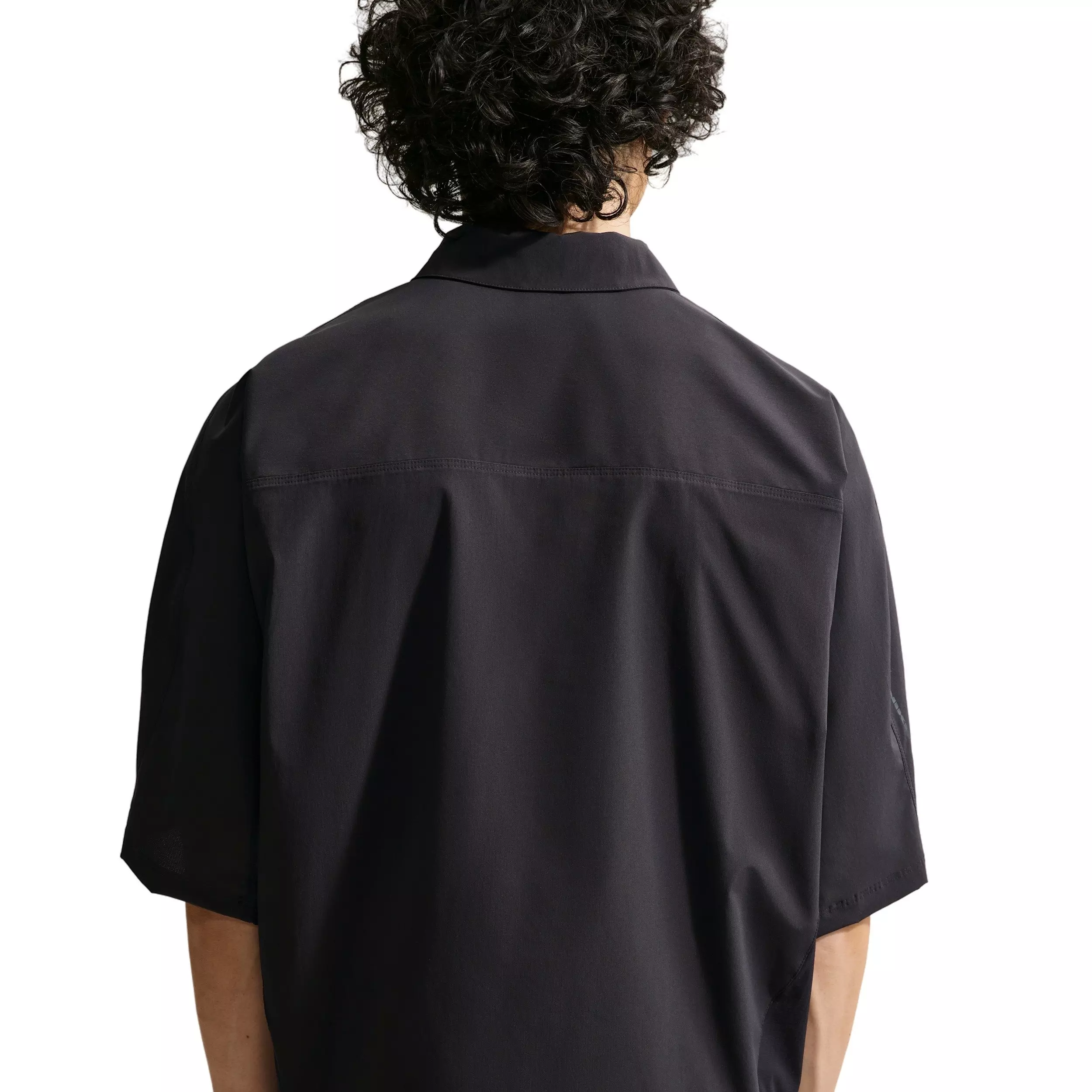 Nike Men's Tech Helios Dri-FIT Short-Sleeve Top - BLACK