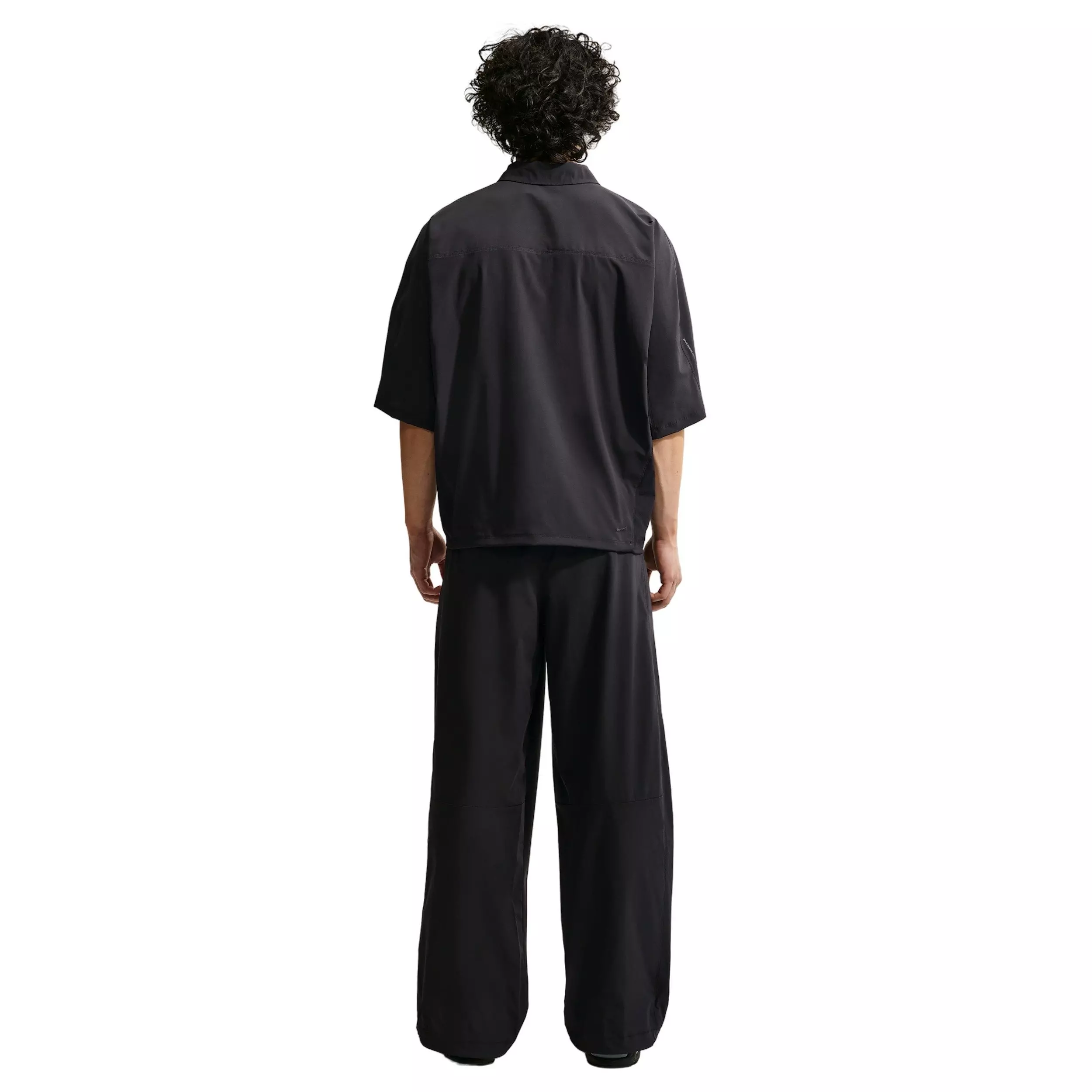 Nike Men's Tech Helios Dri-FIT Short-Sleeve Top - BLACK