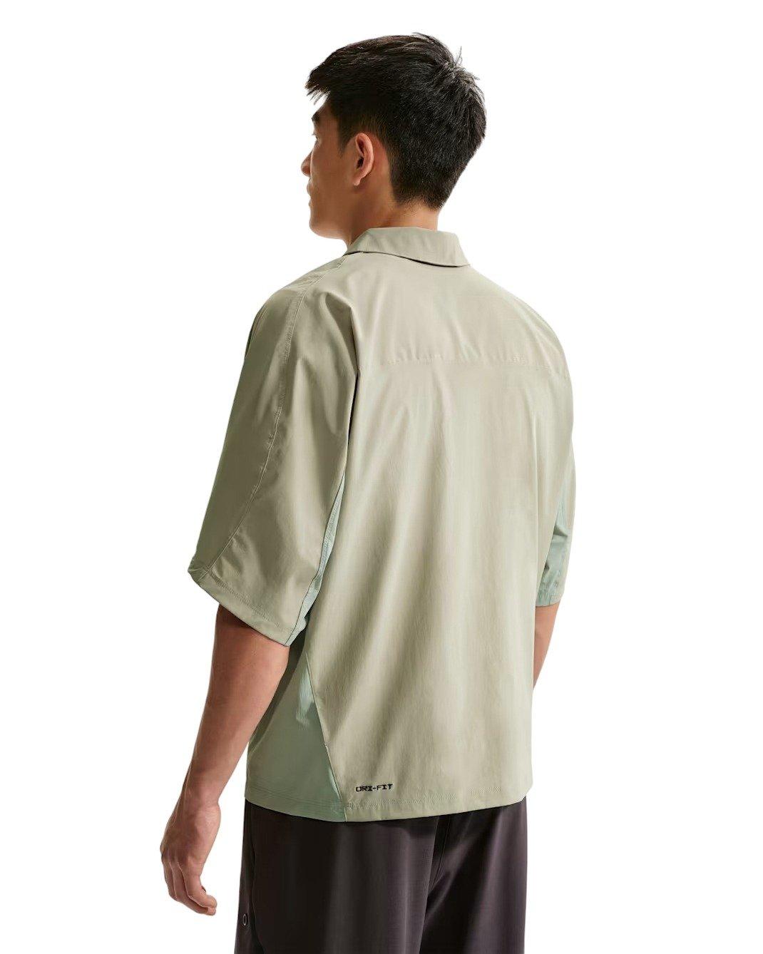 Nike Men's Tech Helios Dri-FIT Short-Sleeve Top - GREEN Thumbnail View 2