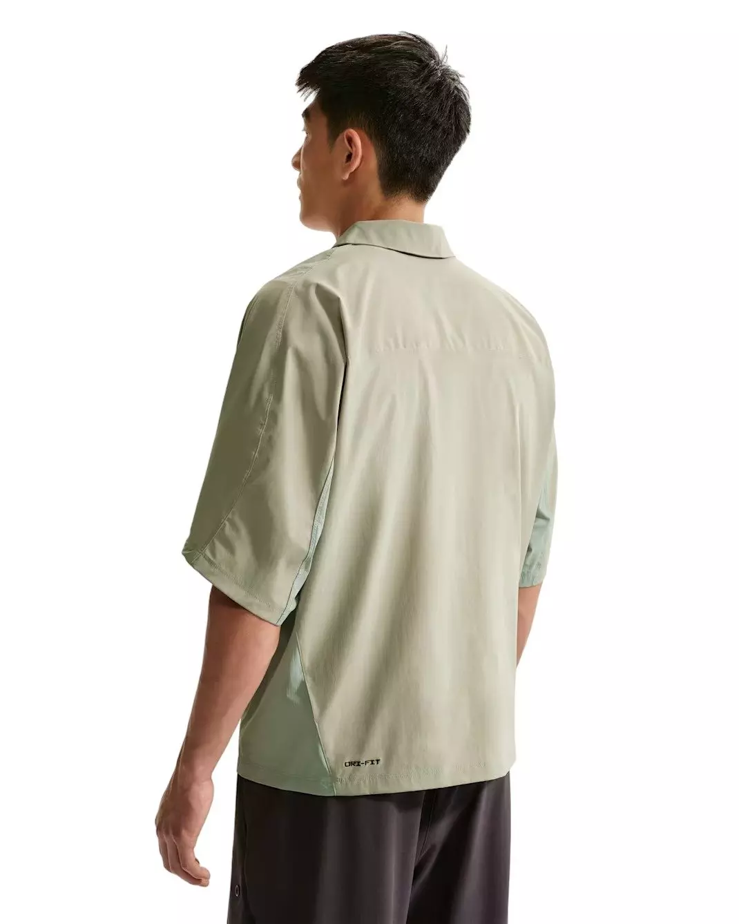 Nike Men's Tech Helios Dri-FIT Short-Sleeve Top - GREEN