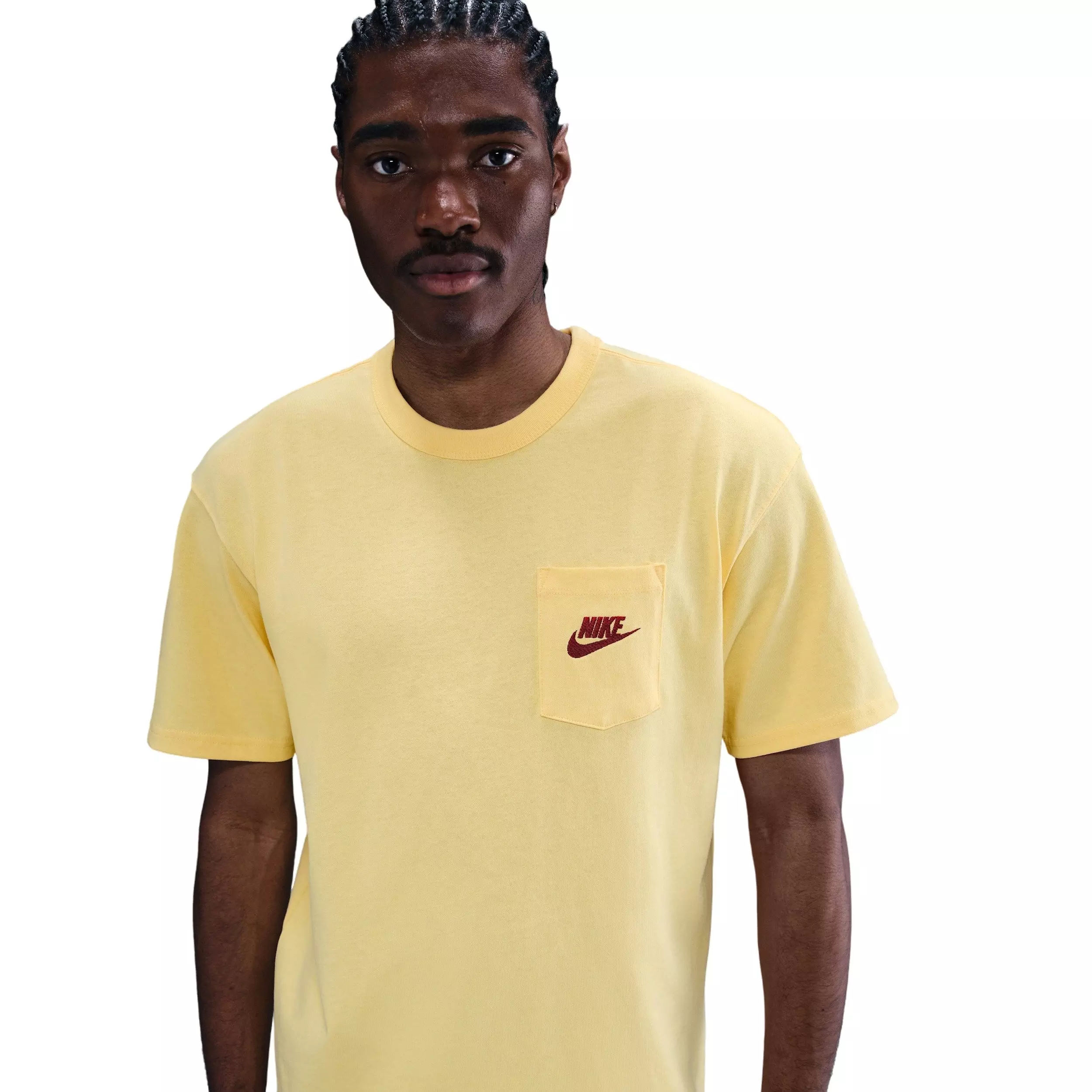 Nike Men's Sportswear Premium essentials T-Shirt - Yellow - YELLOW