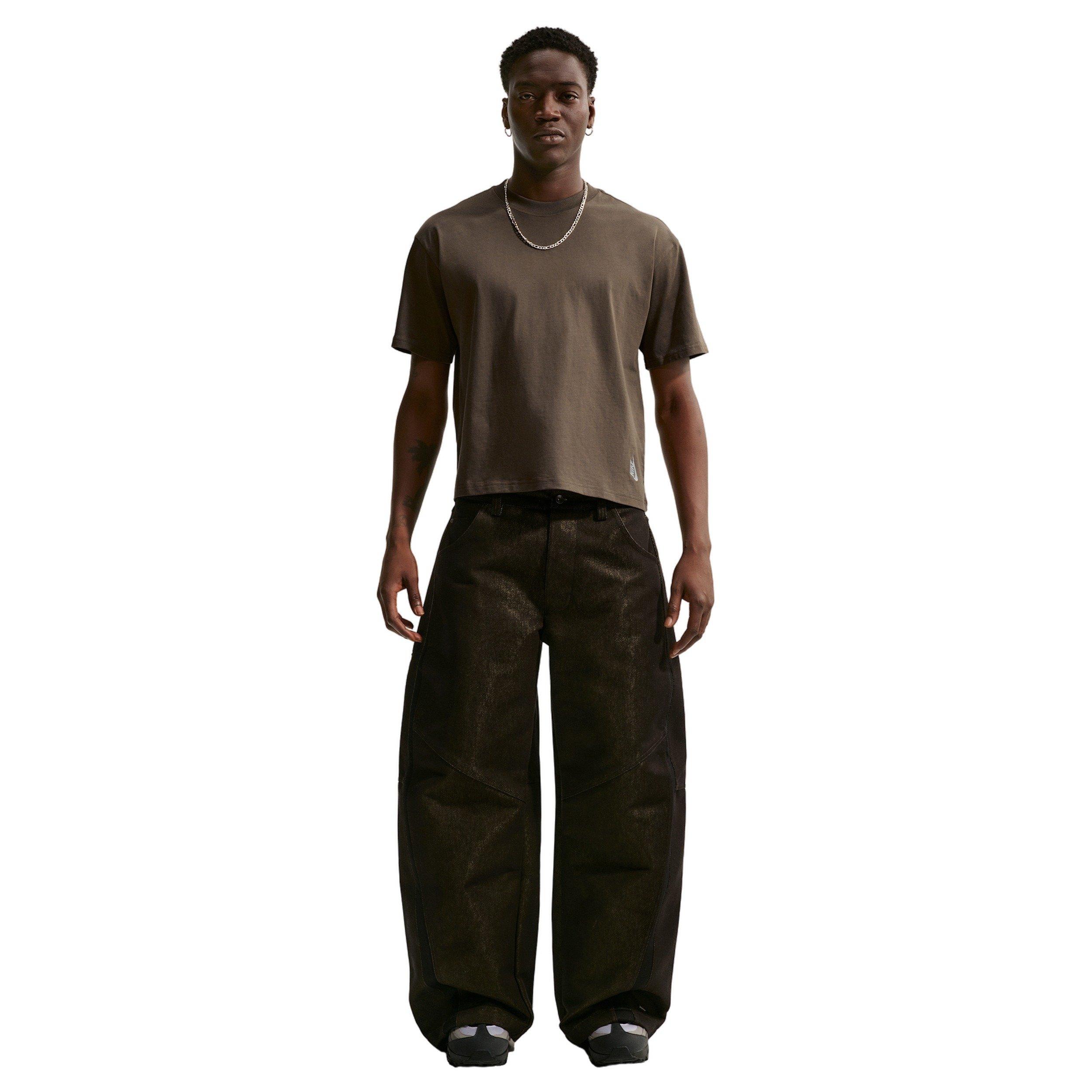 Nike Men's Sportswear LSE Short Boxy T-Shirt - DK HAZEL Thumbnail View 4