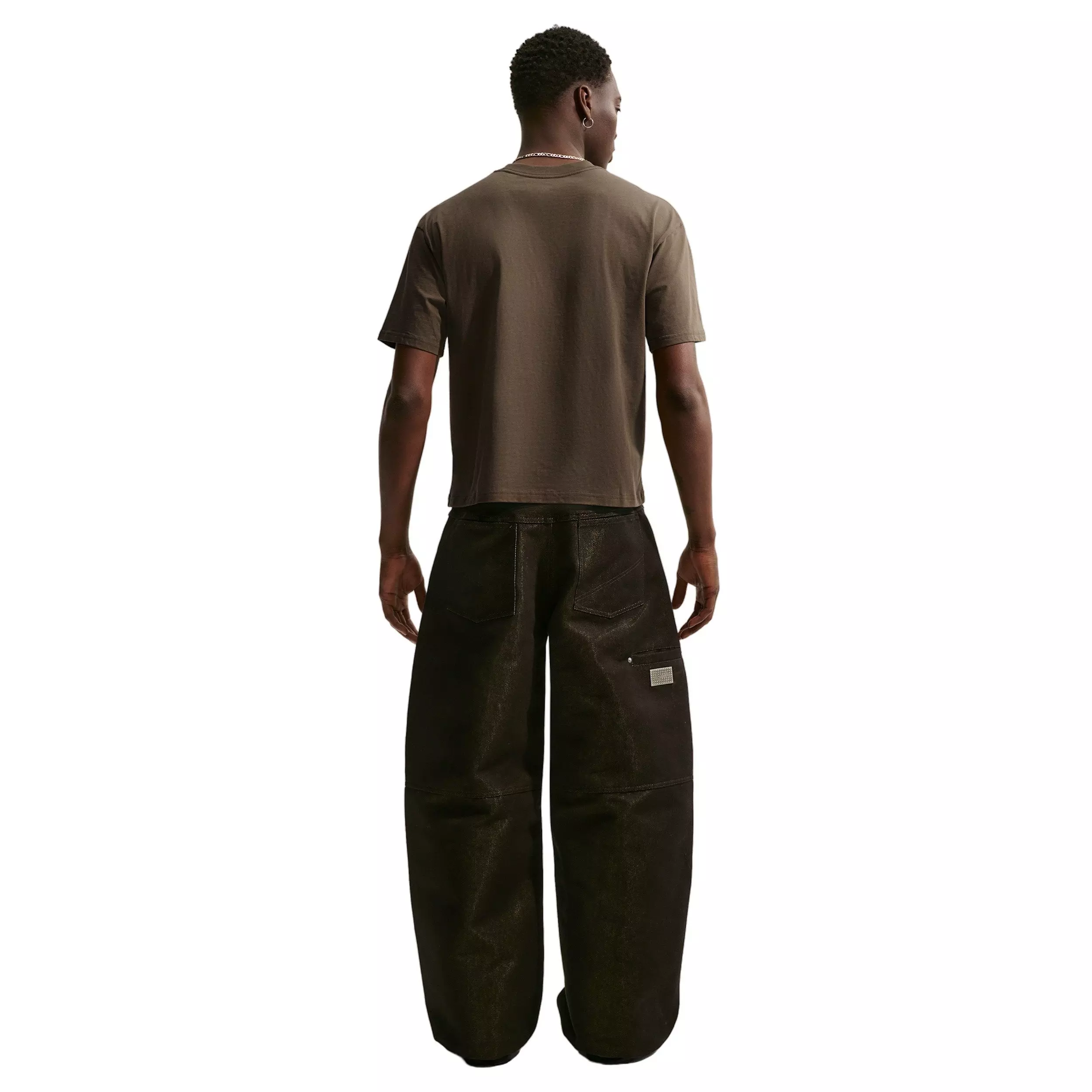 Nike Men's Sportswear LSE Short Boxy T-Shirt - DK HAZEL