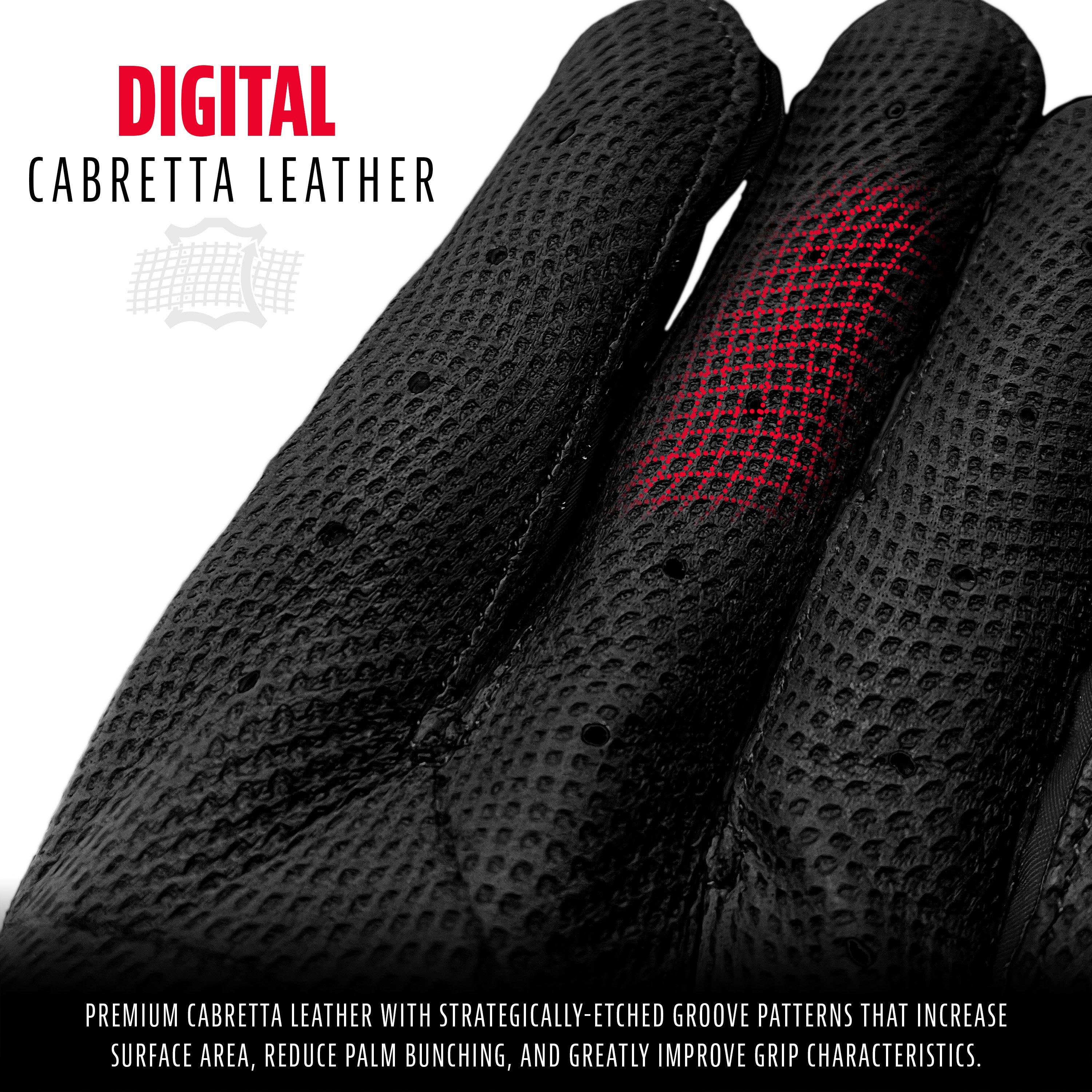 Franklin Adults' CFX Pro Batting Gloves - BLACK Thumbnail View 4