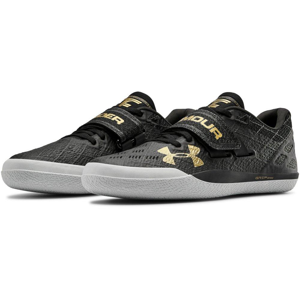 Under Armour Centric Grip "Black/Jet Grey" Men's Track Shoe - BLACK/GREY Thumbnail View 5