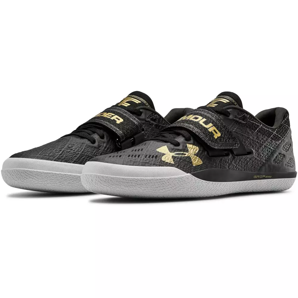 Under Armour Centric Grip "Black/Jet Grey" Men's Track Shoe - BLACK/GREY