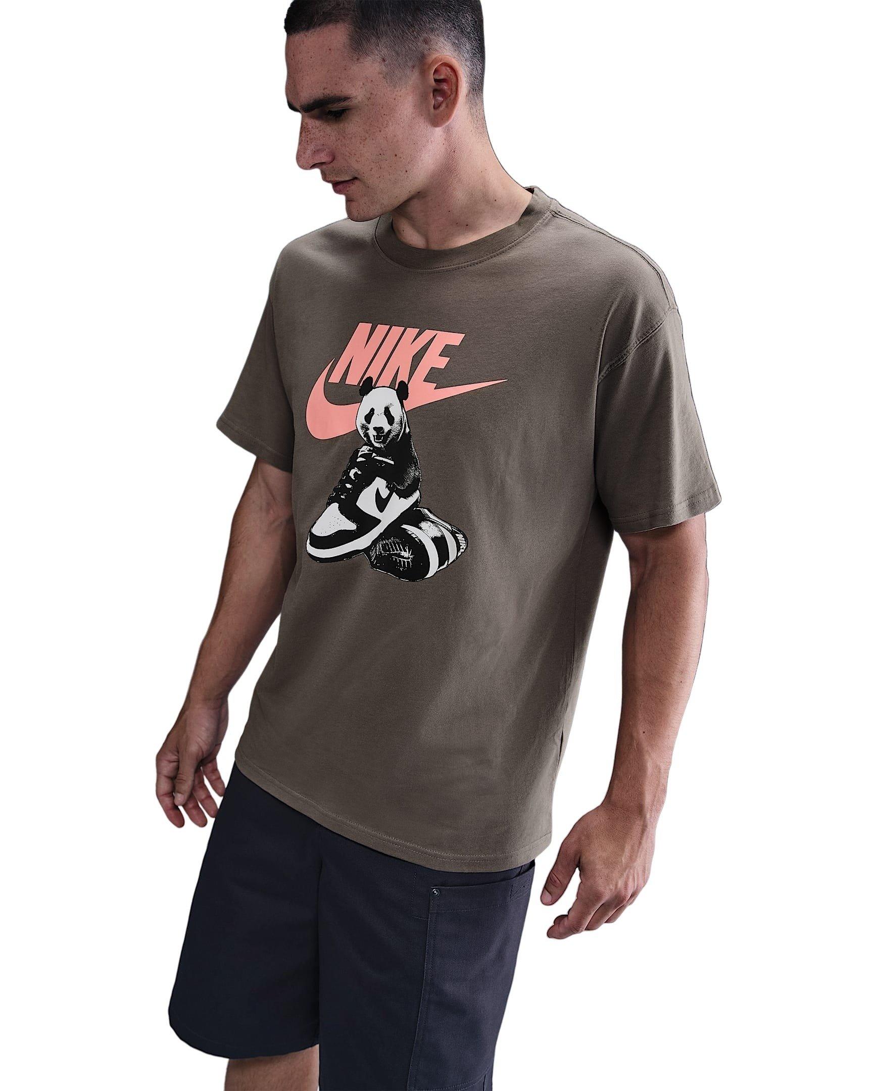 Nike Men's Sportswear Dunk T-Shirt - STONE Thumbnail View 1