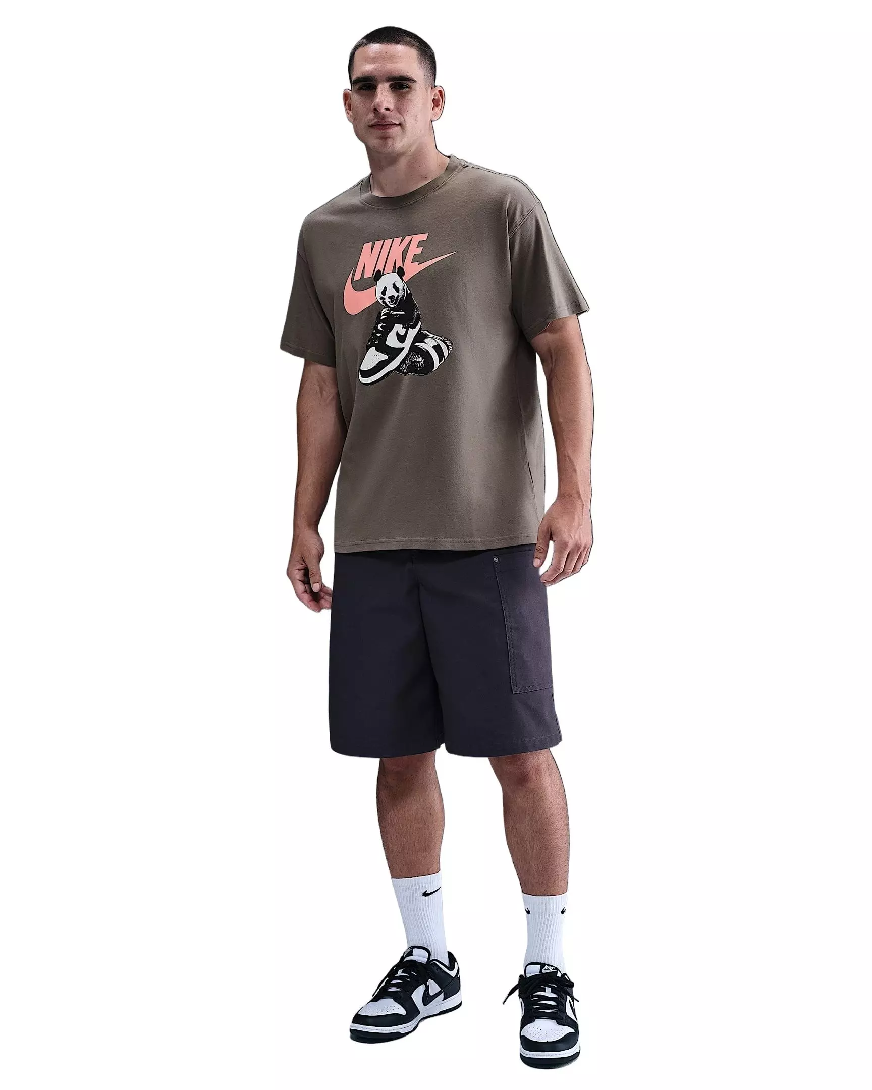 Nike Men's Sportswear Dunk T-Shirt - STONE