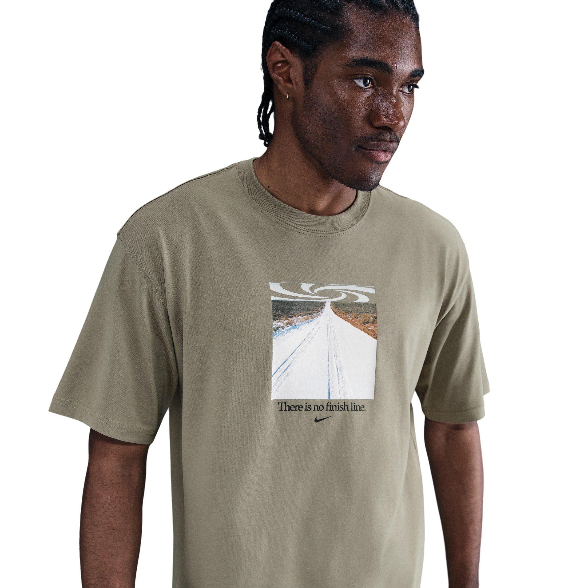 Nike Men's Sportswear Max90 T-Shirt - GREEN Thumbnail View 1