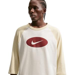 Nike Men's Club 3/4-Sleeve Raglan Top