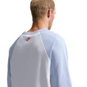 Nike Men's Club 3/4-Sleeve Raglan Top