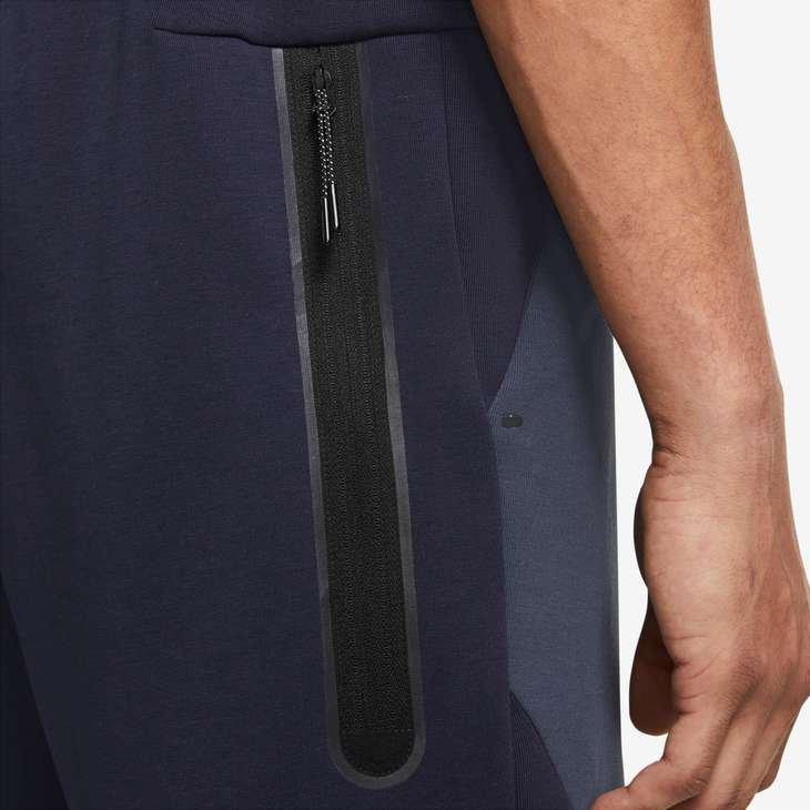 Nike Men's Sportswear Tech Fleece Joggers - Blue - BLUE Thumbnail View 3
