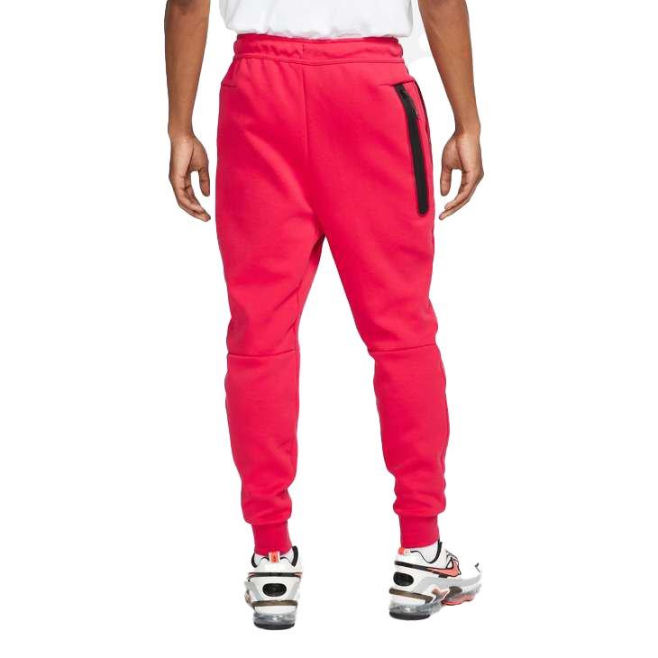 Nike Men's Sportswear Tech Fleece Joggers - Blue - RED Thumbnail View 2