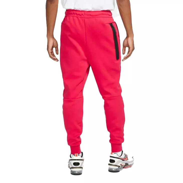 Nike Men's Sportswear Tech Fleece Joggers - Blue - RED