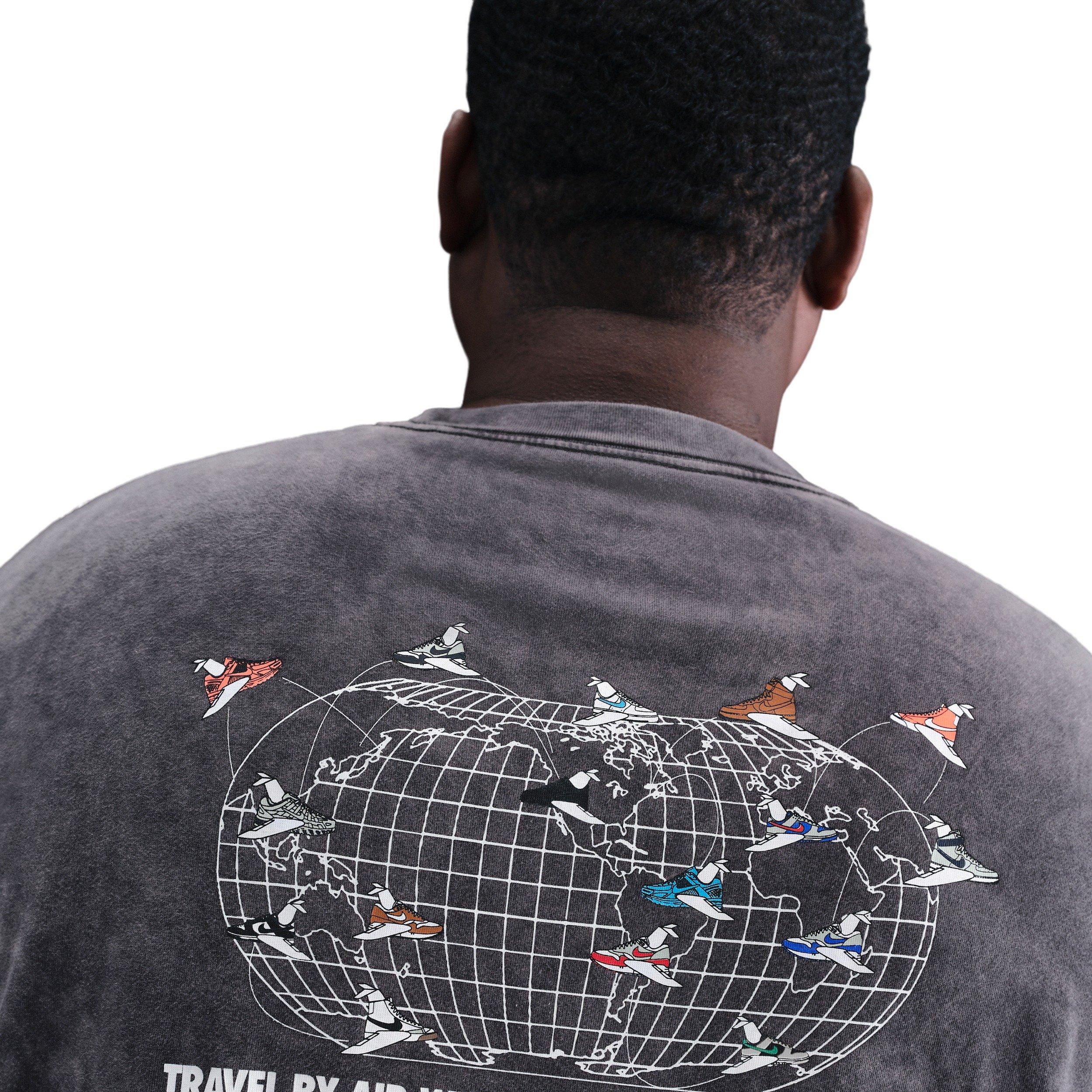 Nike Men's Sportswear OC Graphic T-Shirt - BLACK Thumbnail View 7