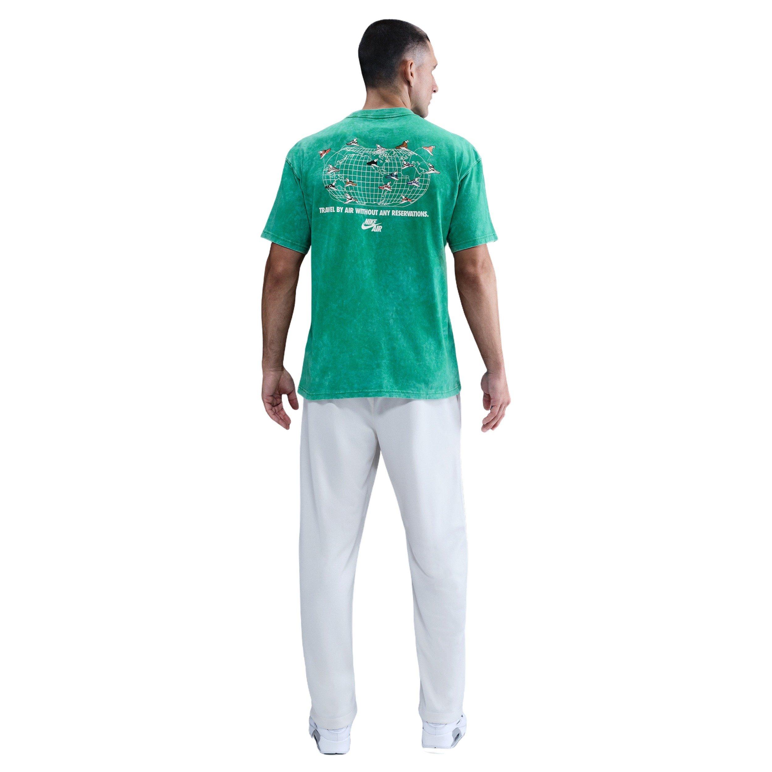 Nike Men's Sportswear OC Graphic T-Shirt - GREEN Thumbnail View 5