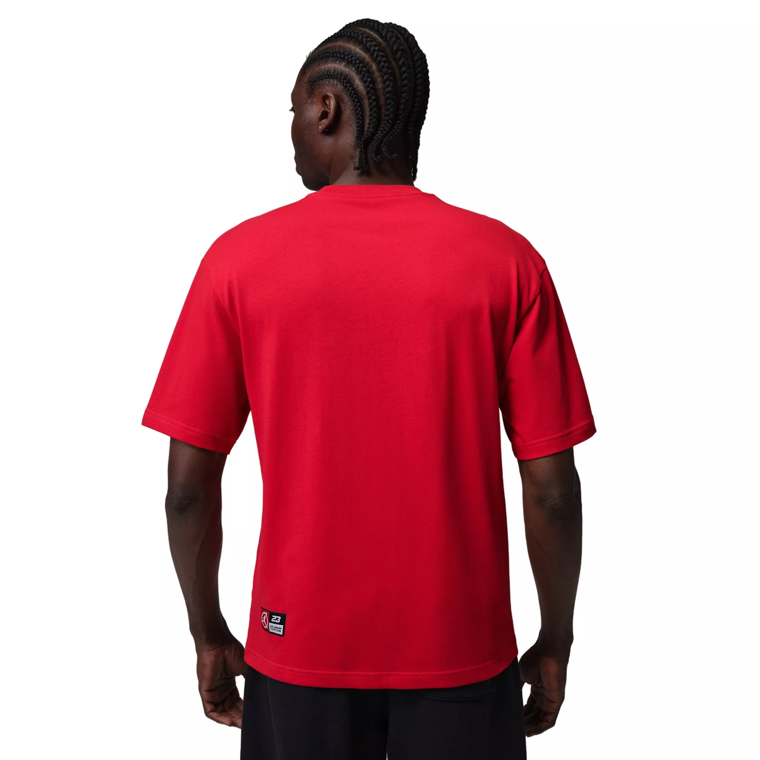 Jordan Men's Flight Club Sort-Sleeve Crew T-Shirt - RED