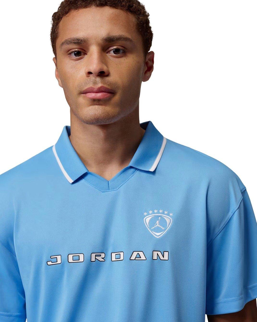 Jordan Men's Brooklyn Soccer Top -Blue - BLUE Thumbnail View 3